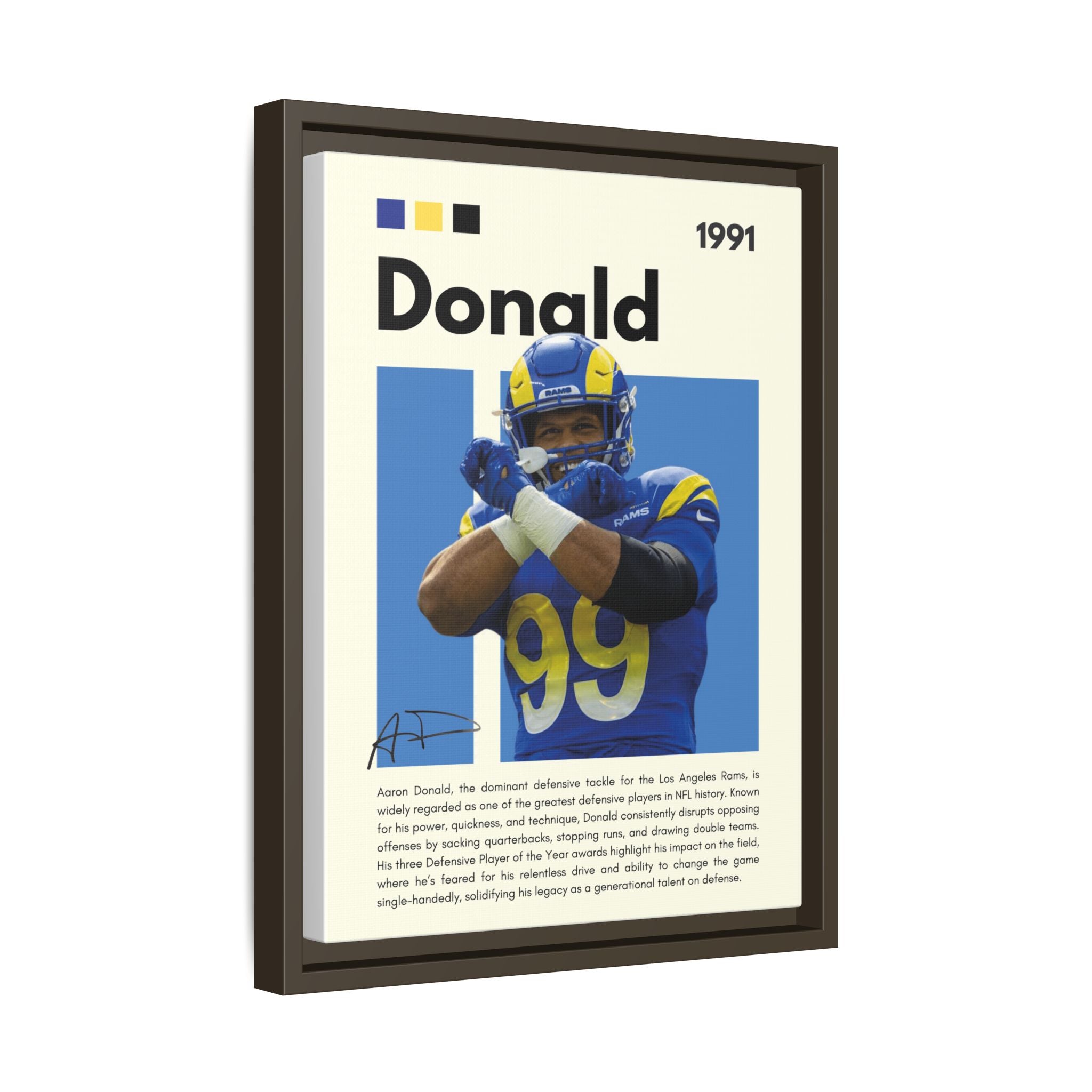 Defensive Domination - Canvas Wall Art