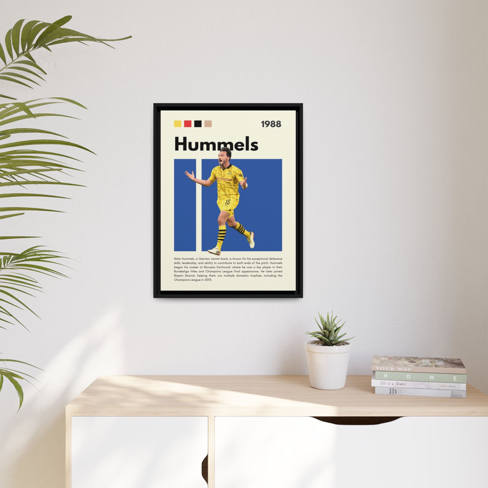 Hummels: Defensive Maestro - Canvas Wall Art