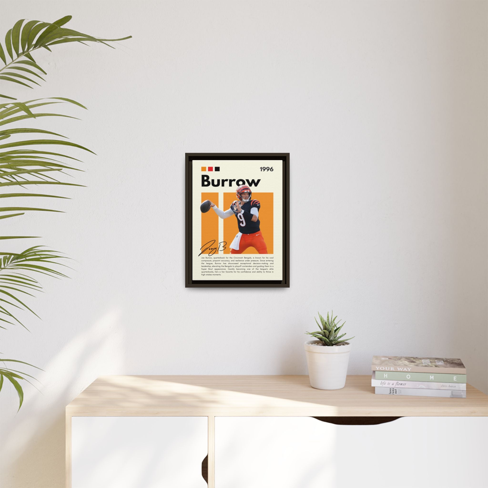 Bengals Blaze - Canvas Wall Art