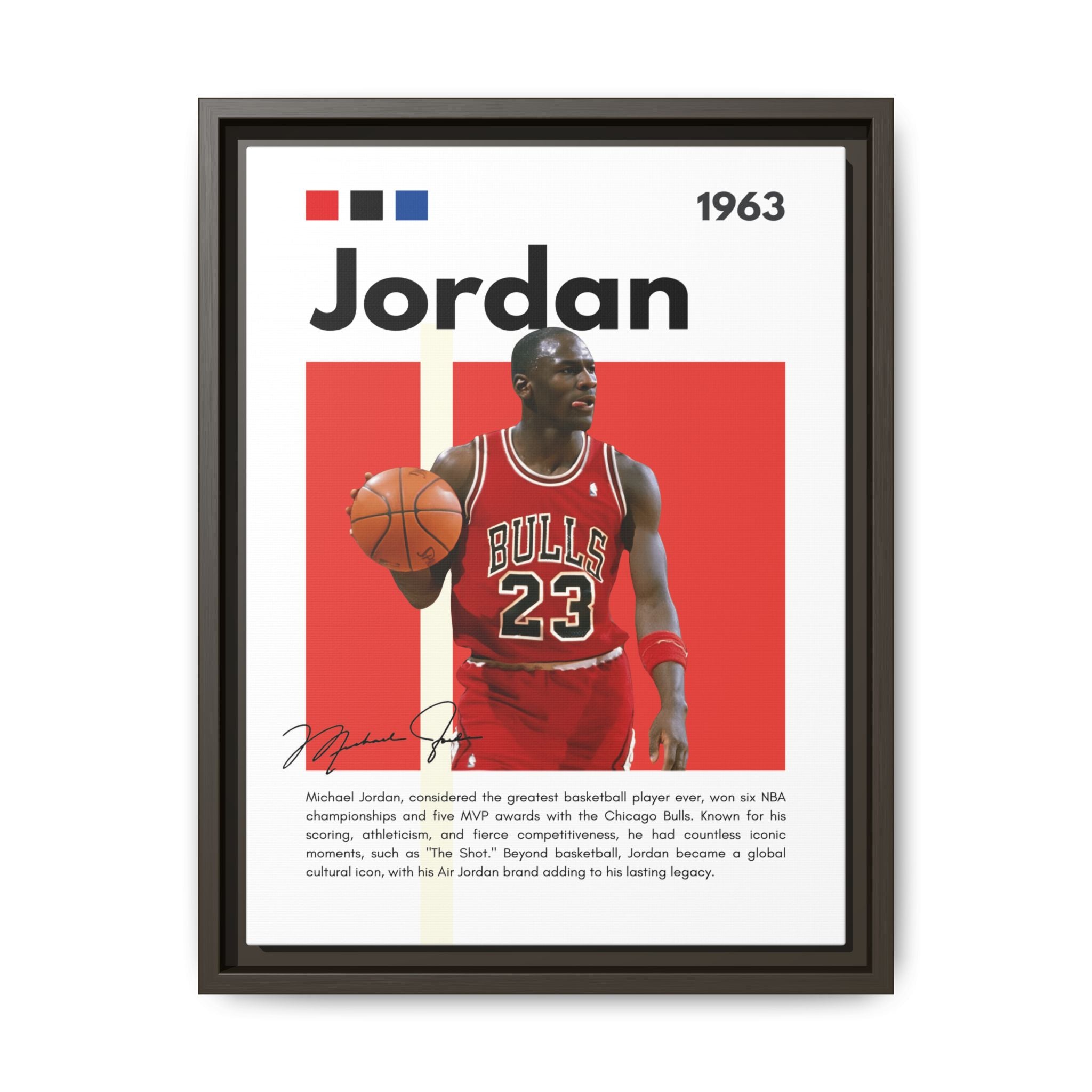 Air Jordan - Canvas Wall Art