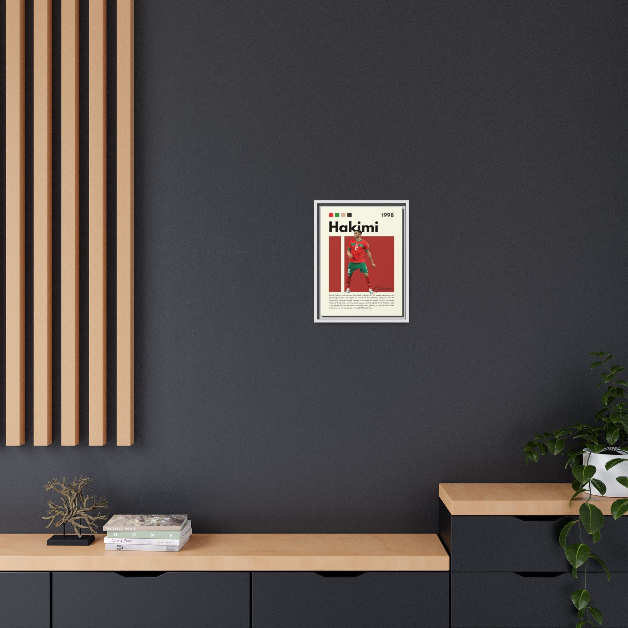 Hakimi: Lightning of Morocco - Canvas Wall Art