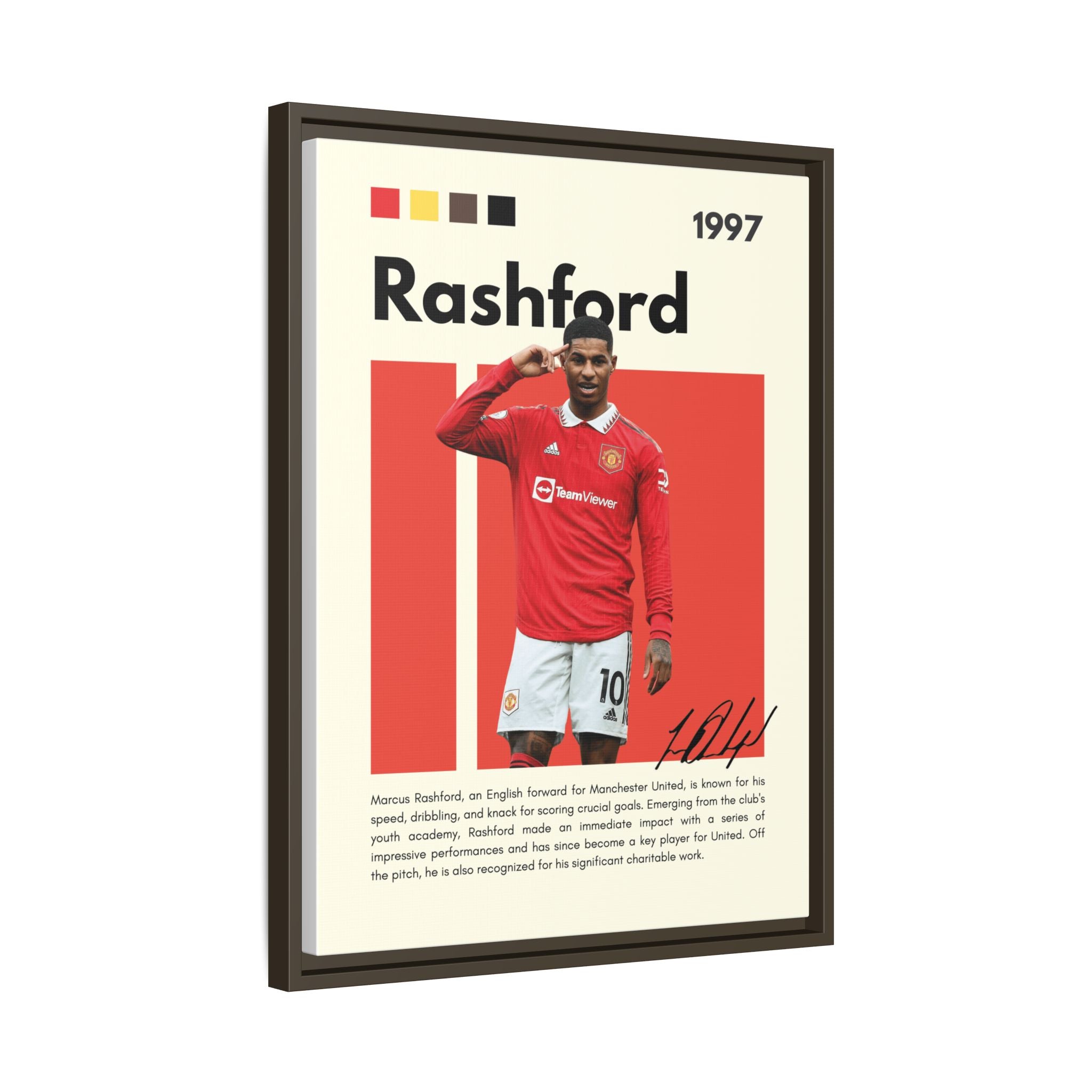 Red Thunder - Canvas Wall Art