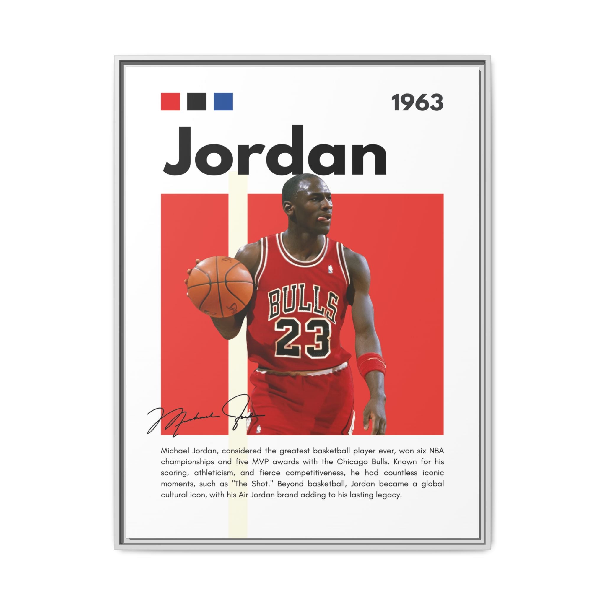 Air Jordan - Canvas Wall Art