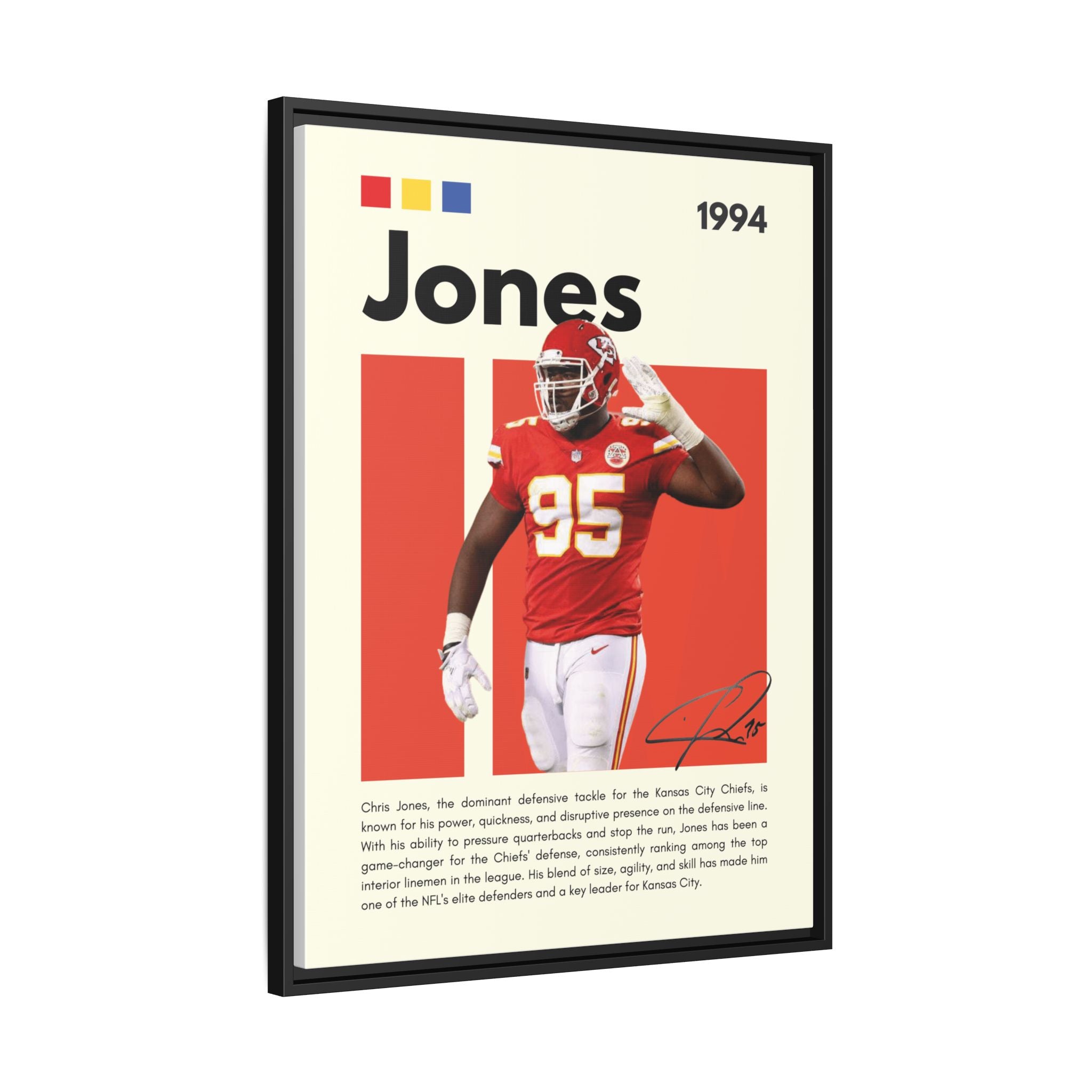 Chiefs Power - Canvas Wall Art