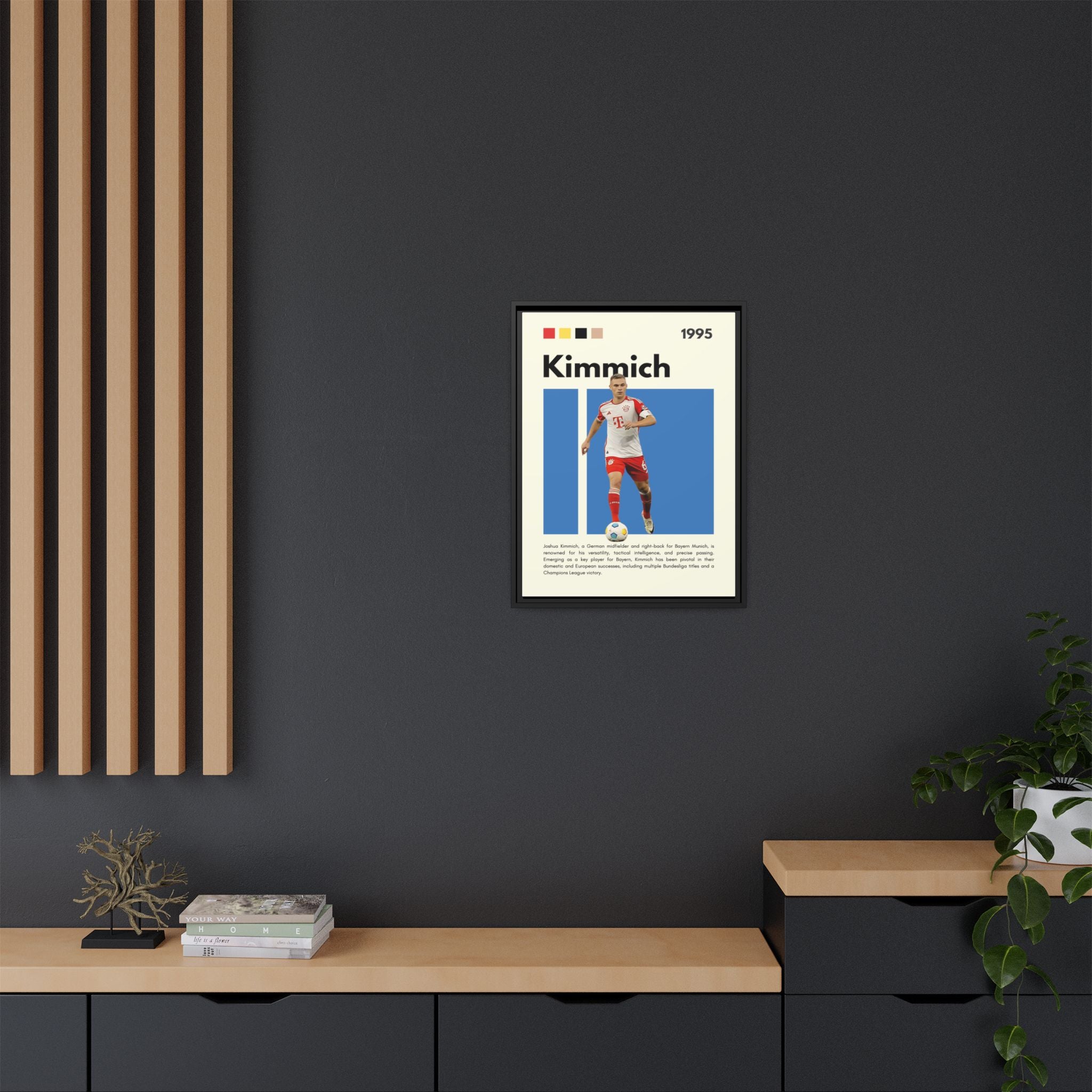 Bayern's Midfield Maestro - Canvas Wall Art
