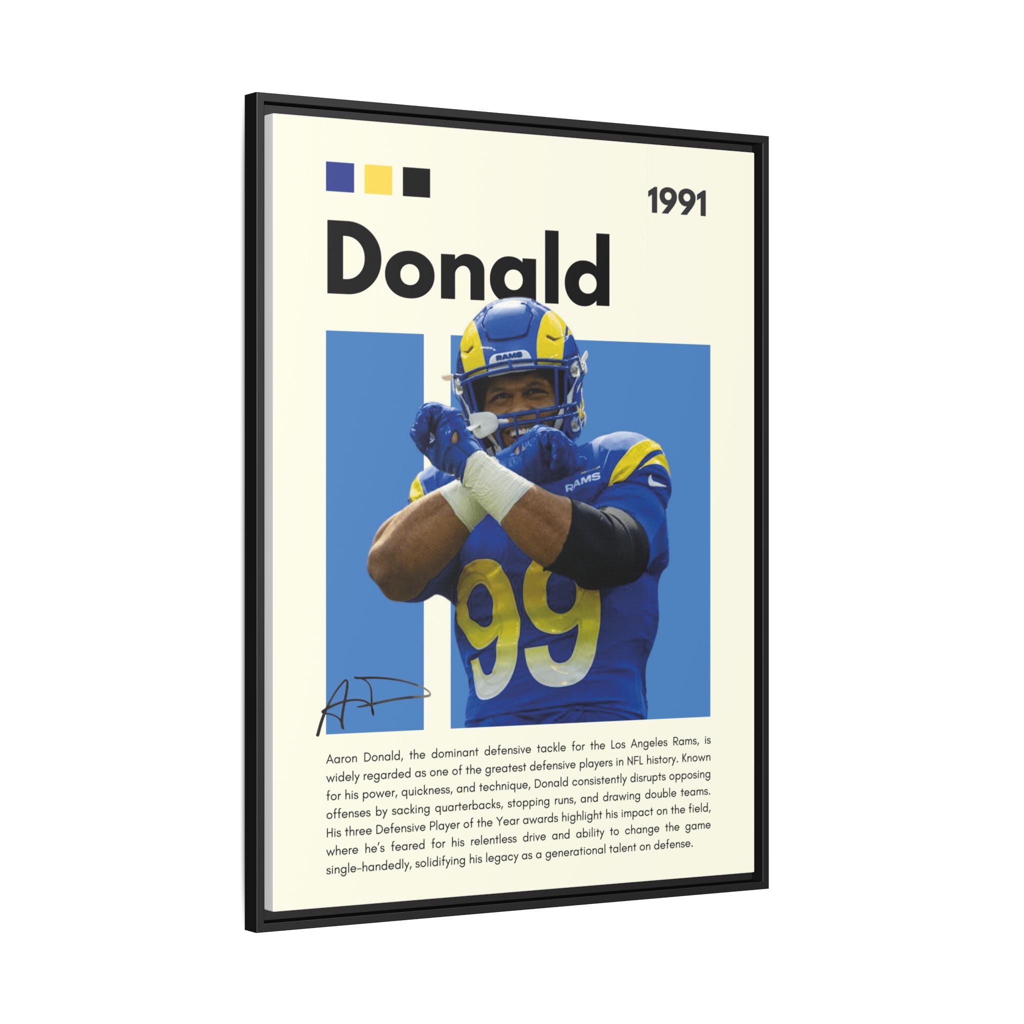 Defensive Domination - Canvas Wall Art