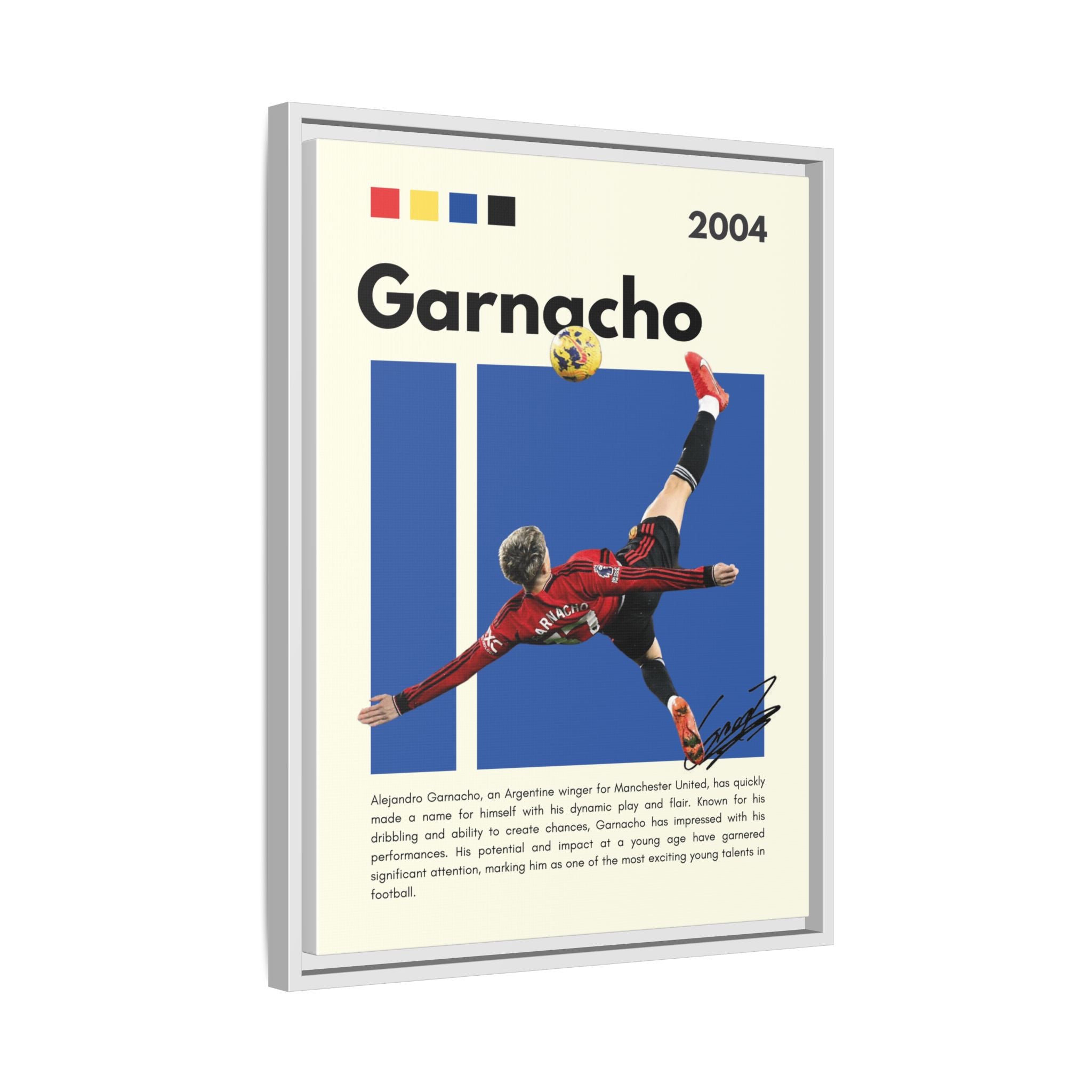 Garnacho Rises - Canvas Wall Art