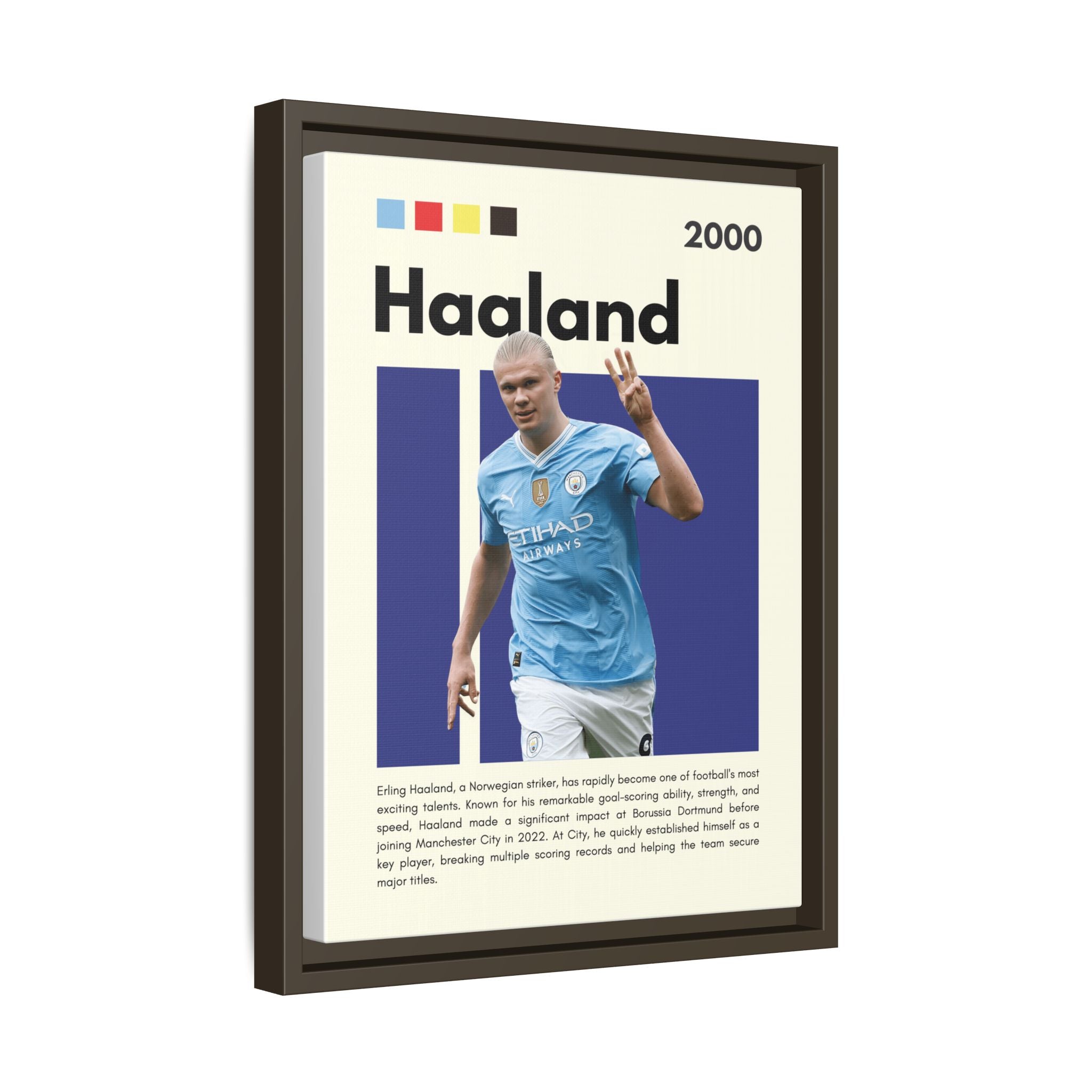 Haaland Rising - Canvas Wall Art