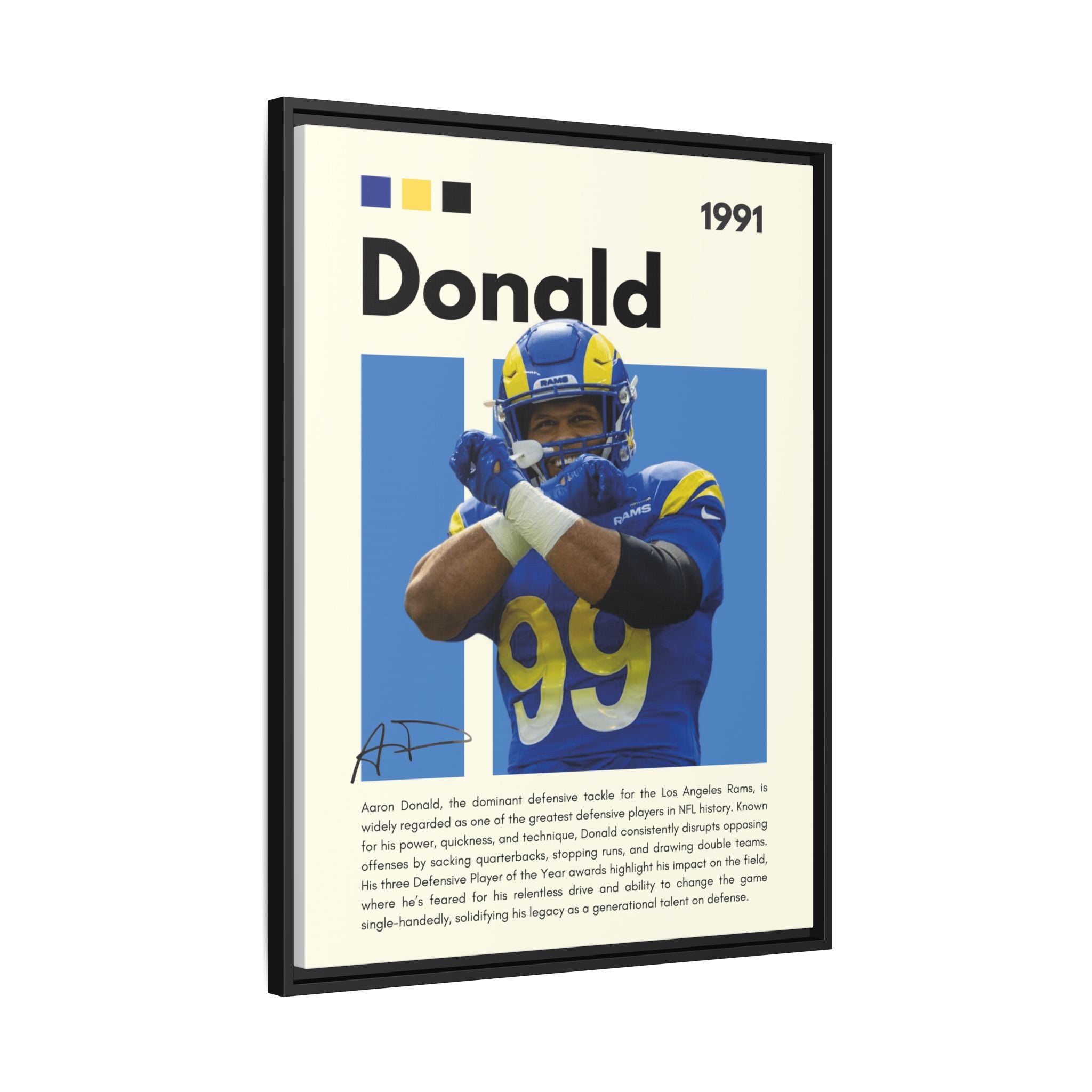 Defensive Domination - Canvas Wall Art