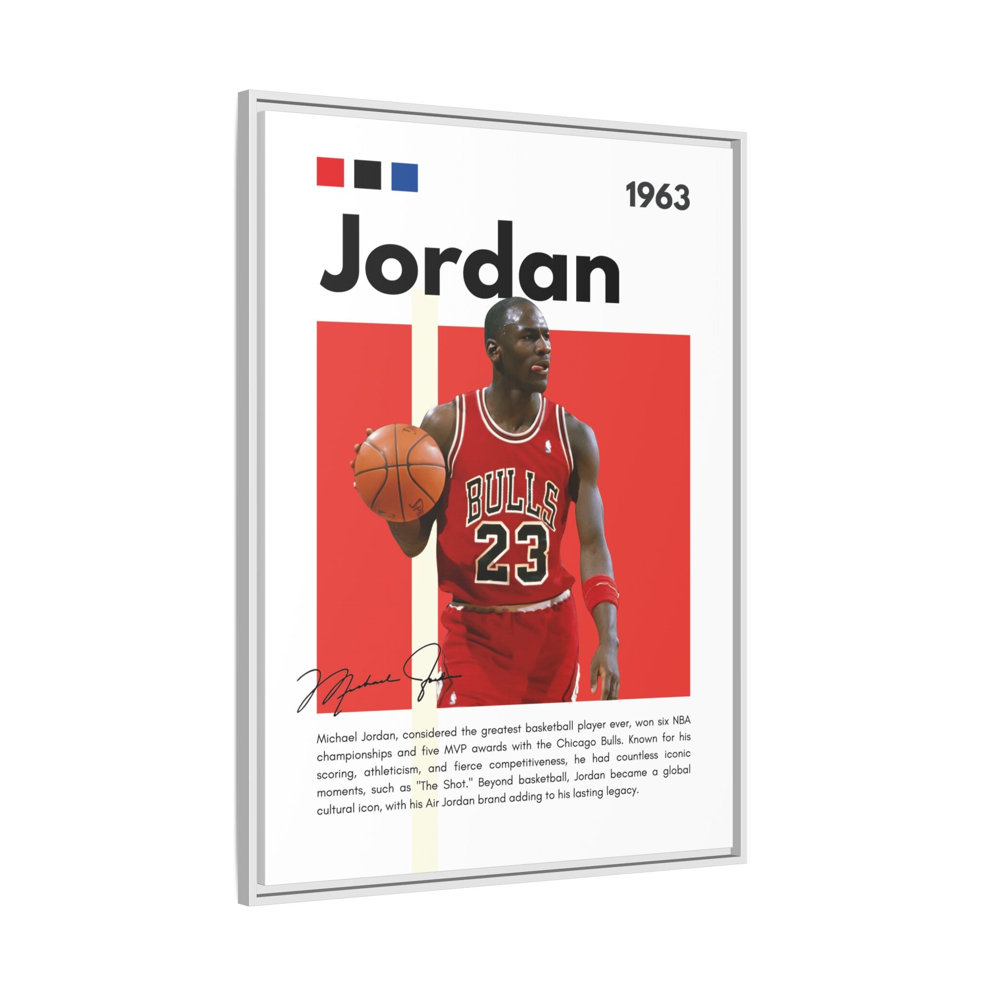 Air Jordan - Canvas Wall Art