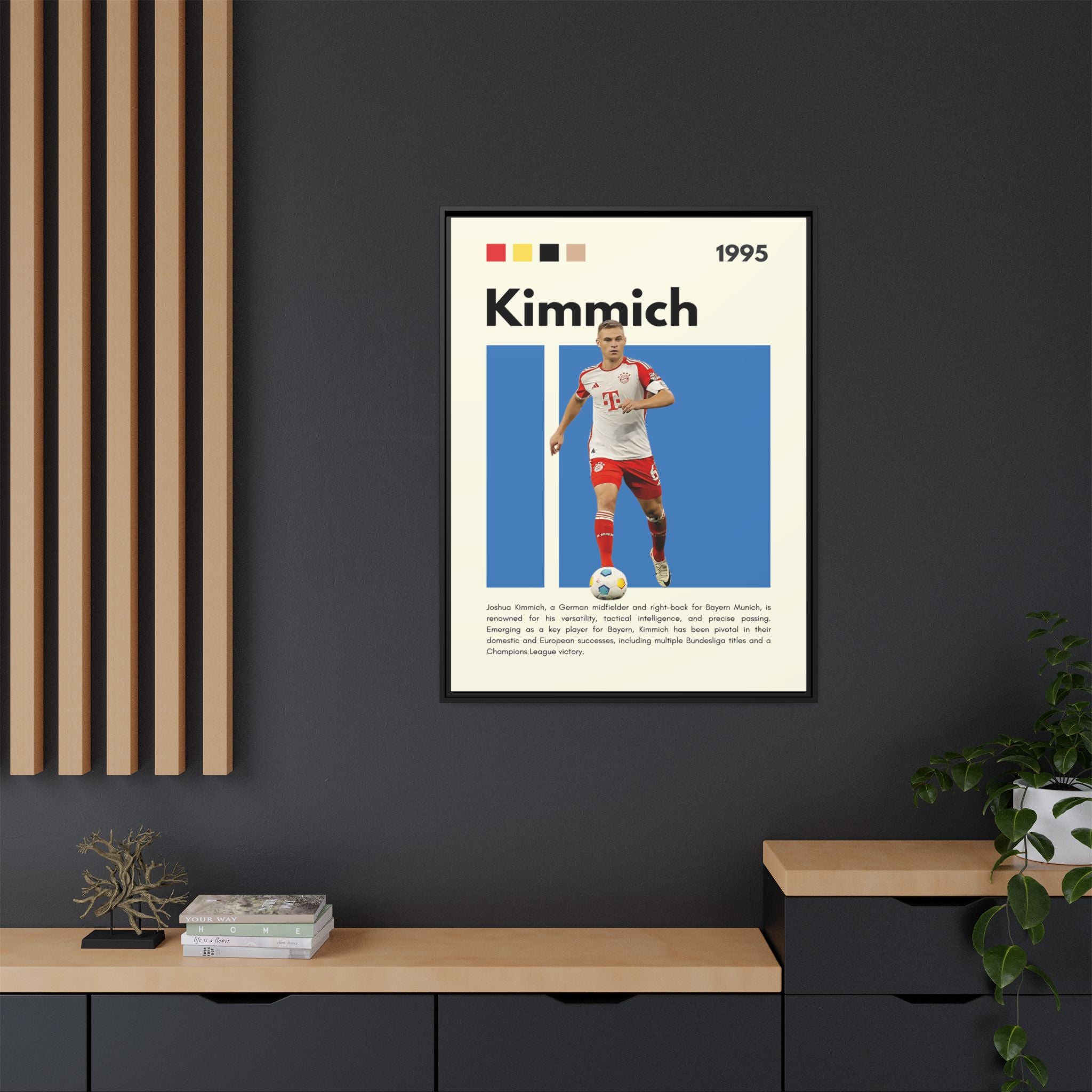 Bayern's Midfield Maestro - Canvas Wall Art