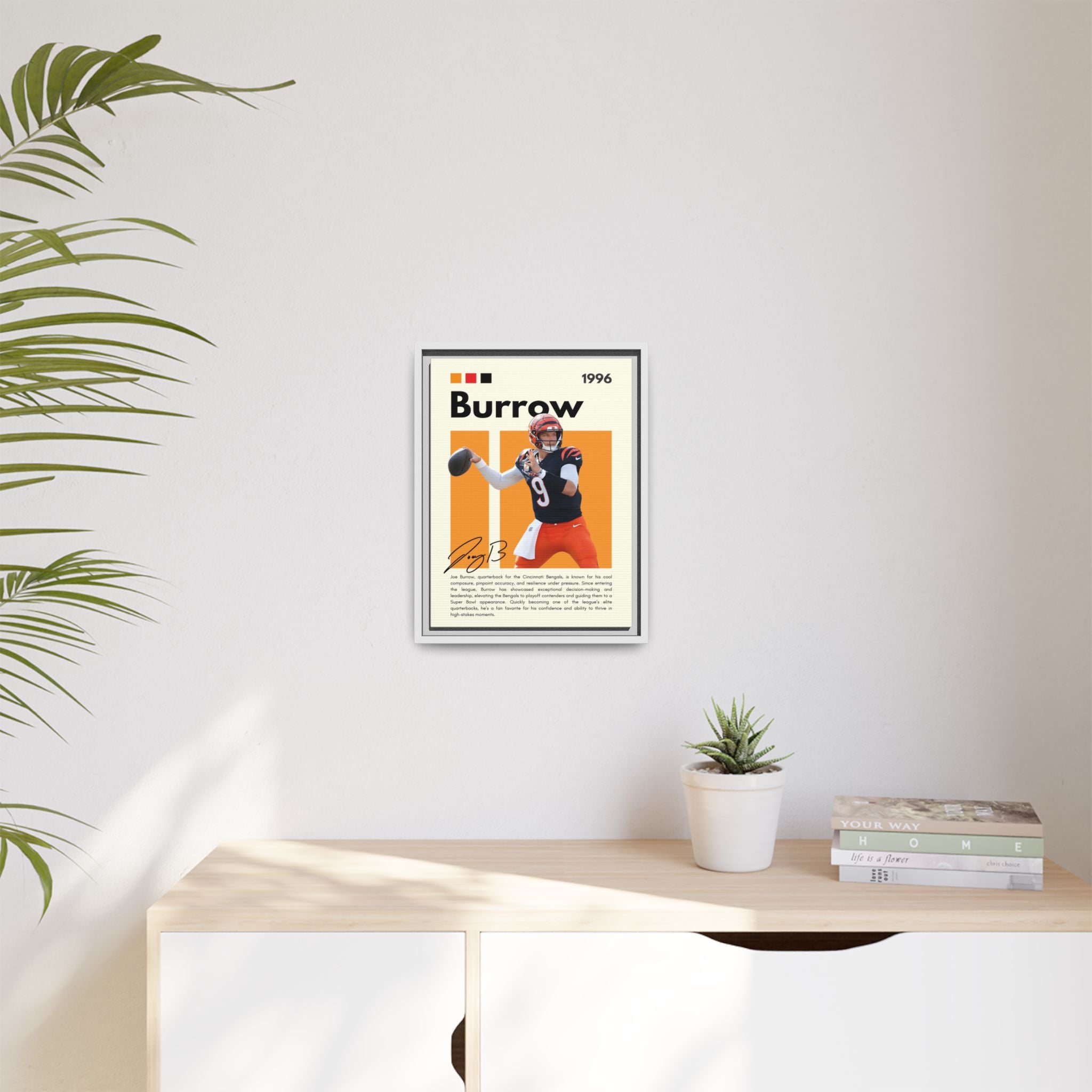 Bengals Blaze - Canvas Wall Art