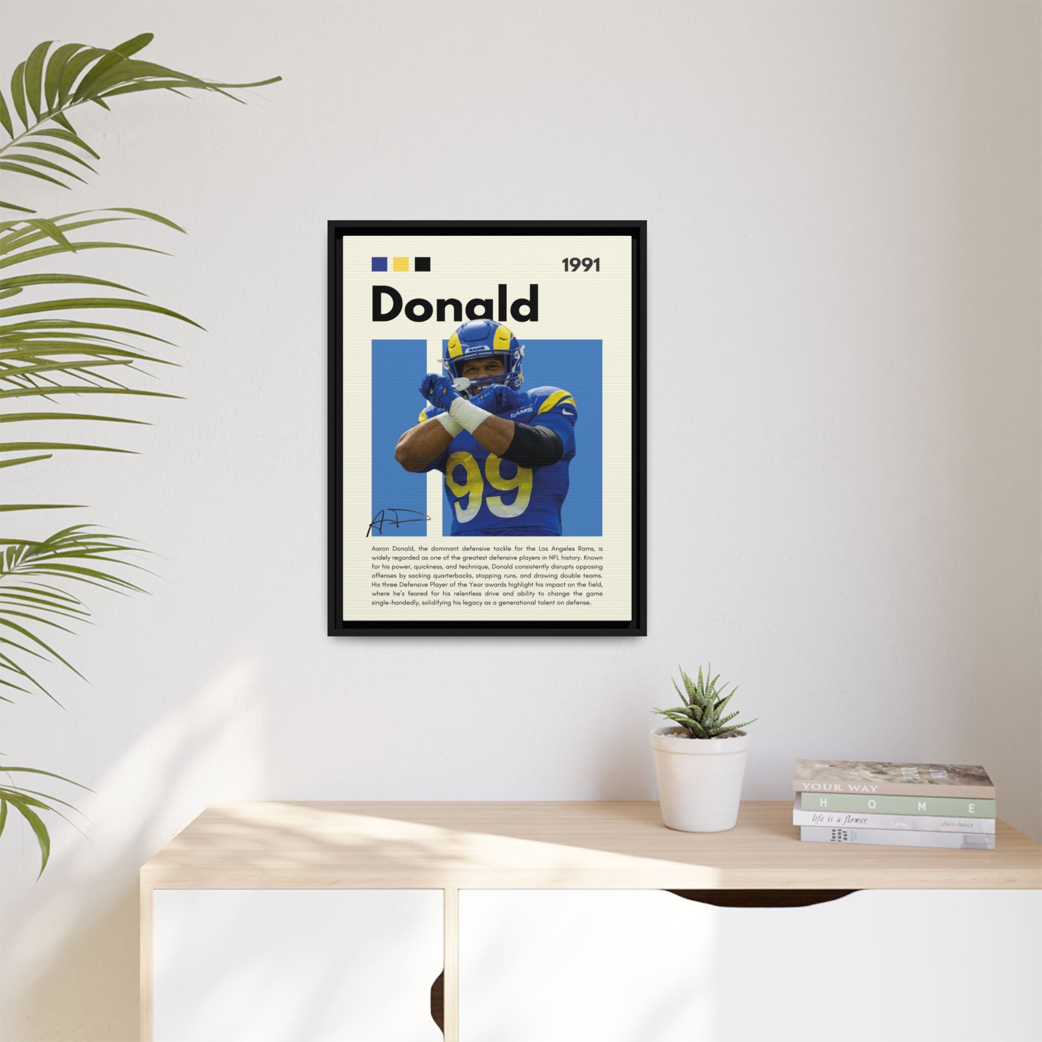 Defensive Domination - Canvas Wall Art
