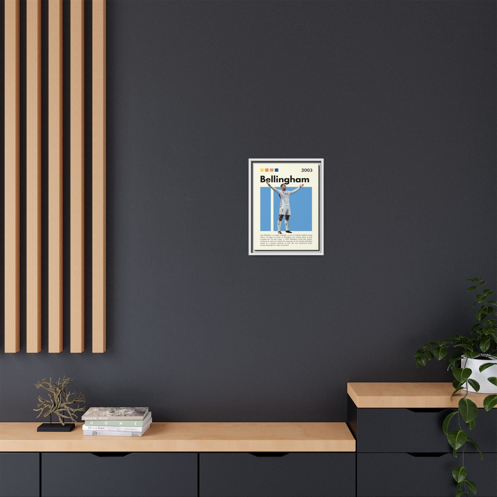 Jude Bellingham: Rising Star - Canvas Wall Art
