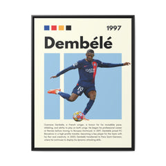 Dembélé - Canvas Wall Art