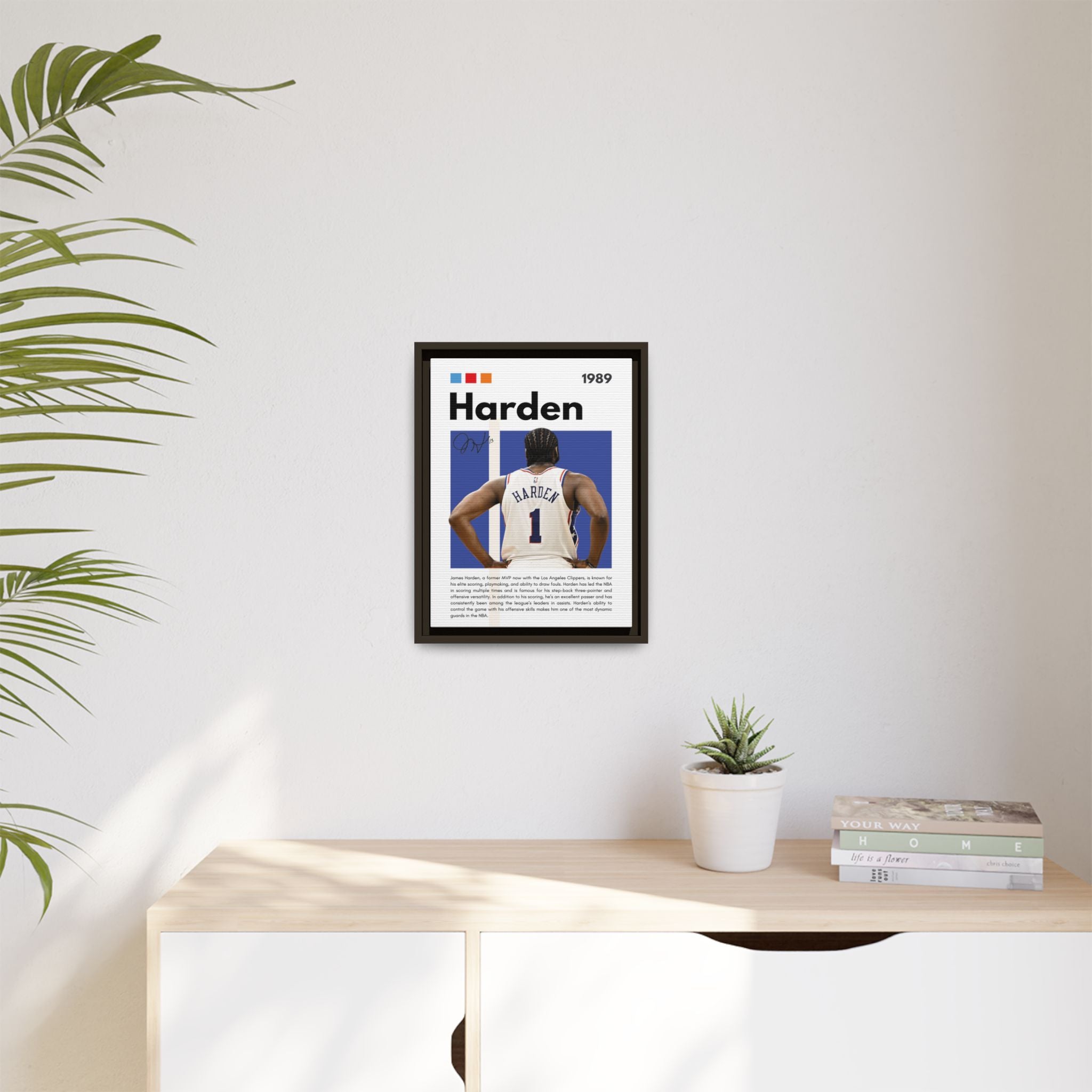 Harden's Stride - Canvas Wall Art