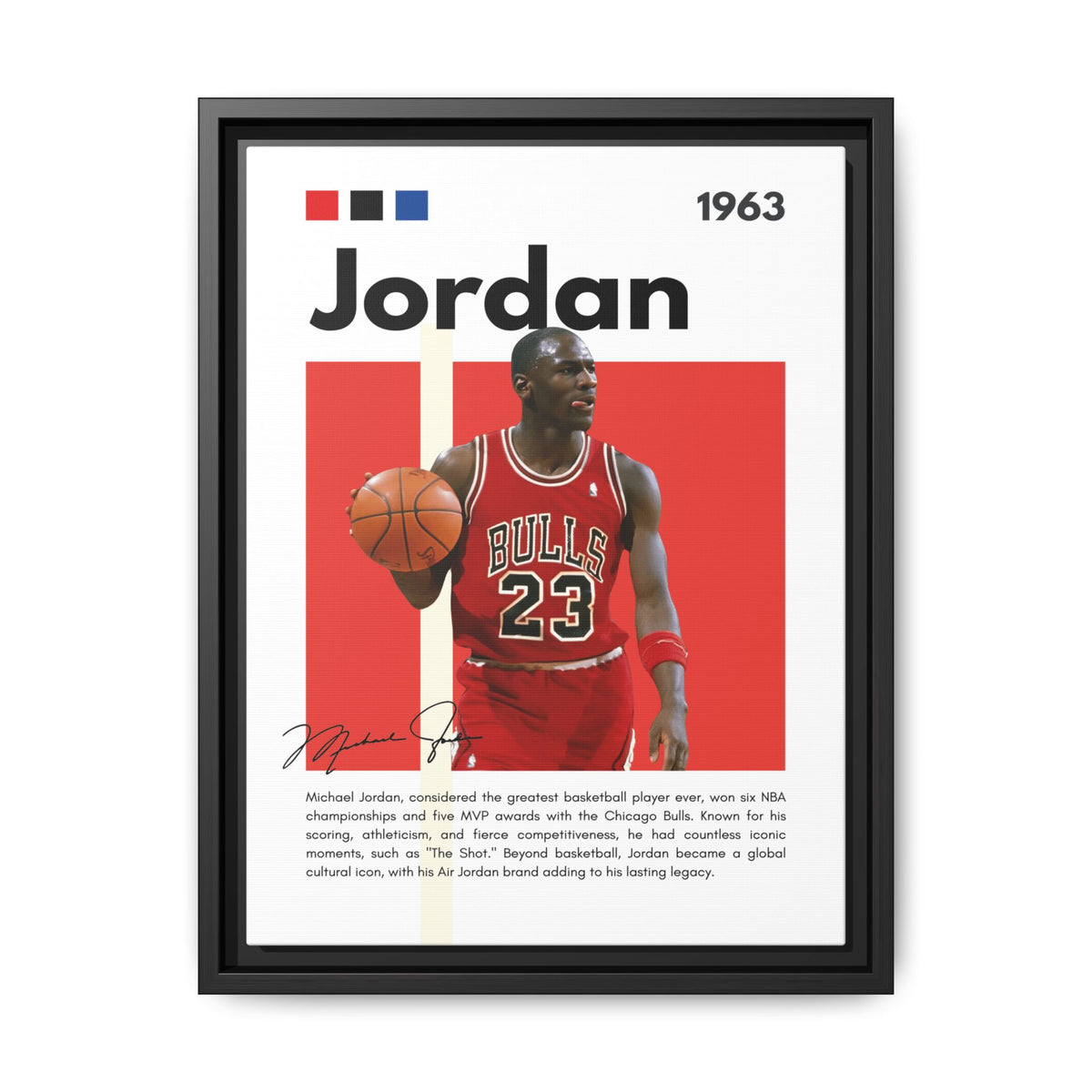 Air Jordan - Canvas Wall Art