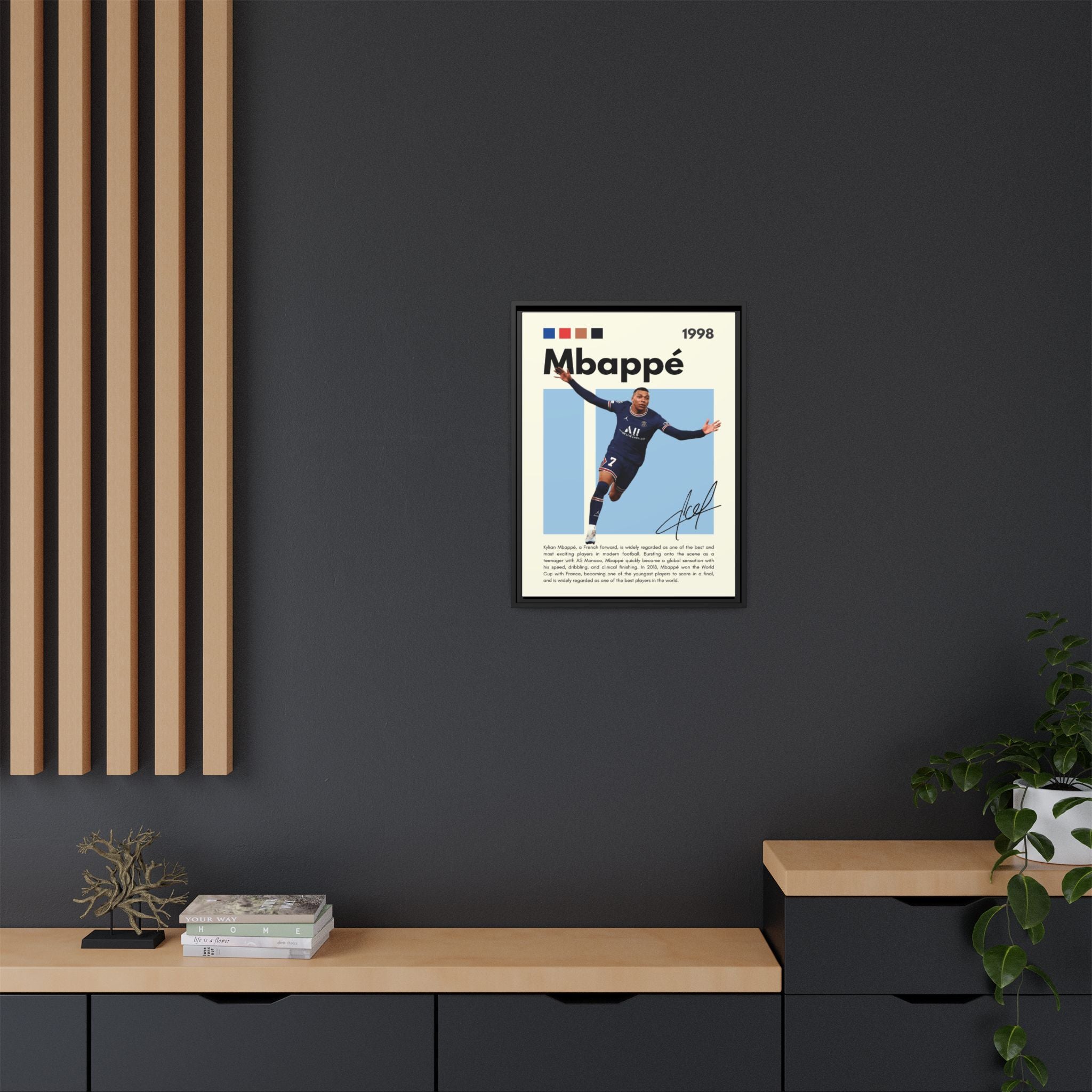Mbappé Magic - Canvas Wall Art