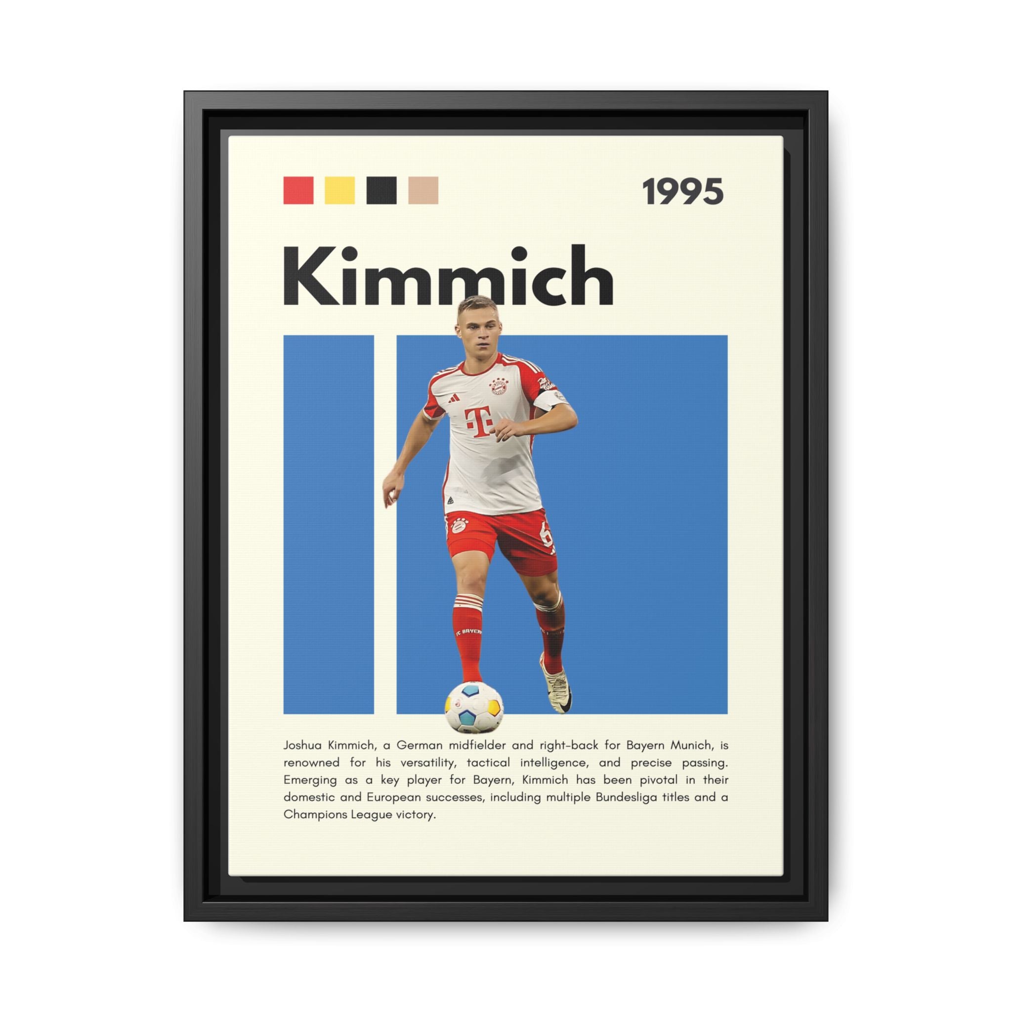 Bayern's Midfield Maestro - Canvas Wall Art