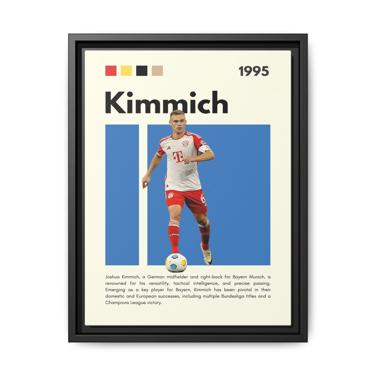 Bayern's Midfield Maestro - Canvas Wall Art