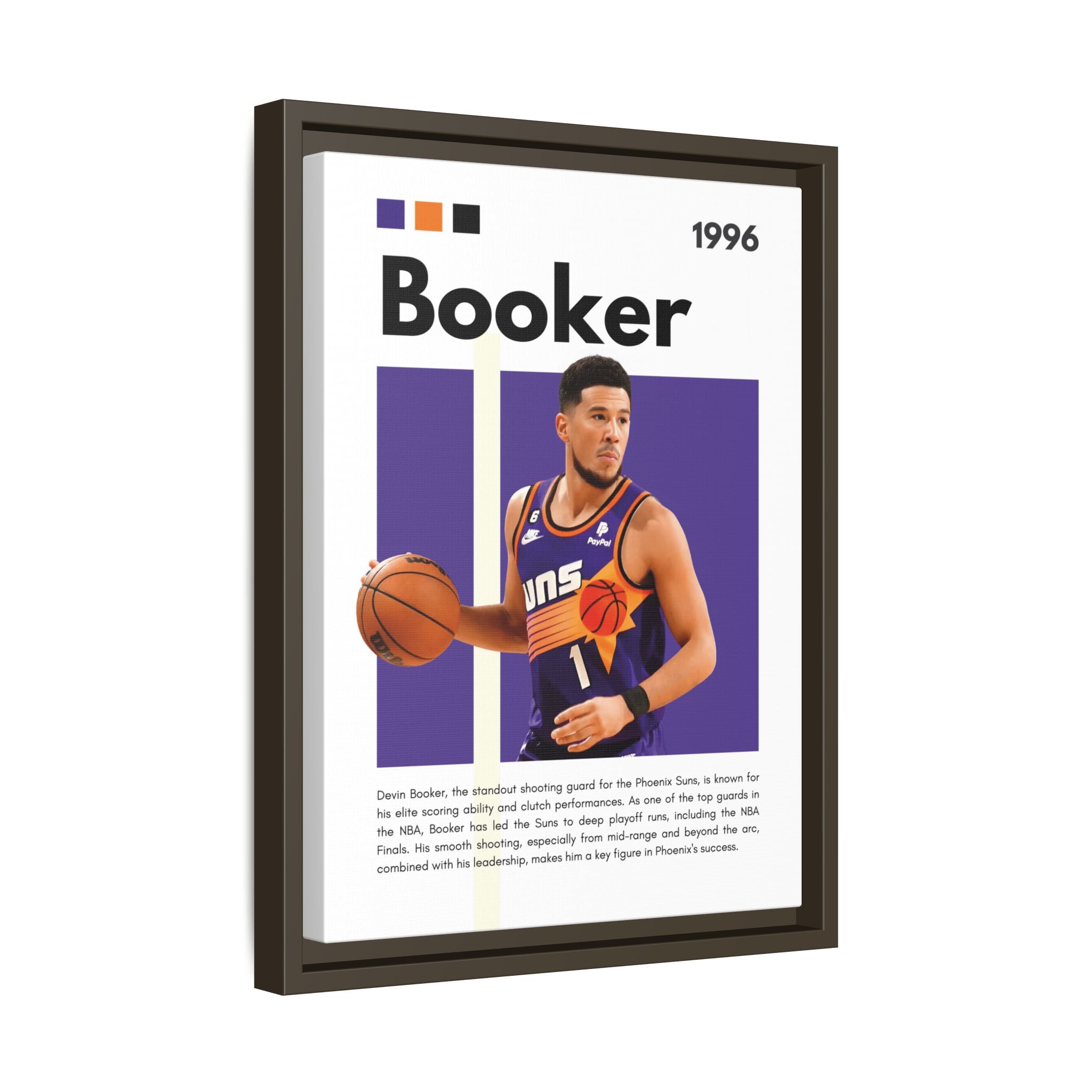 Booker Rising - Canvas Wall Art