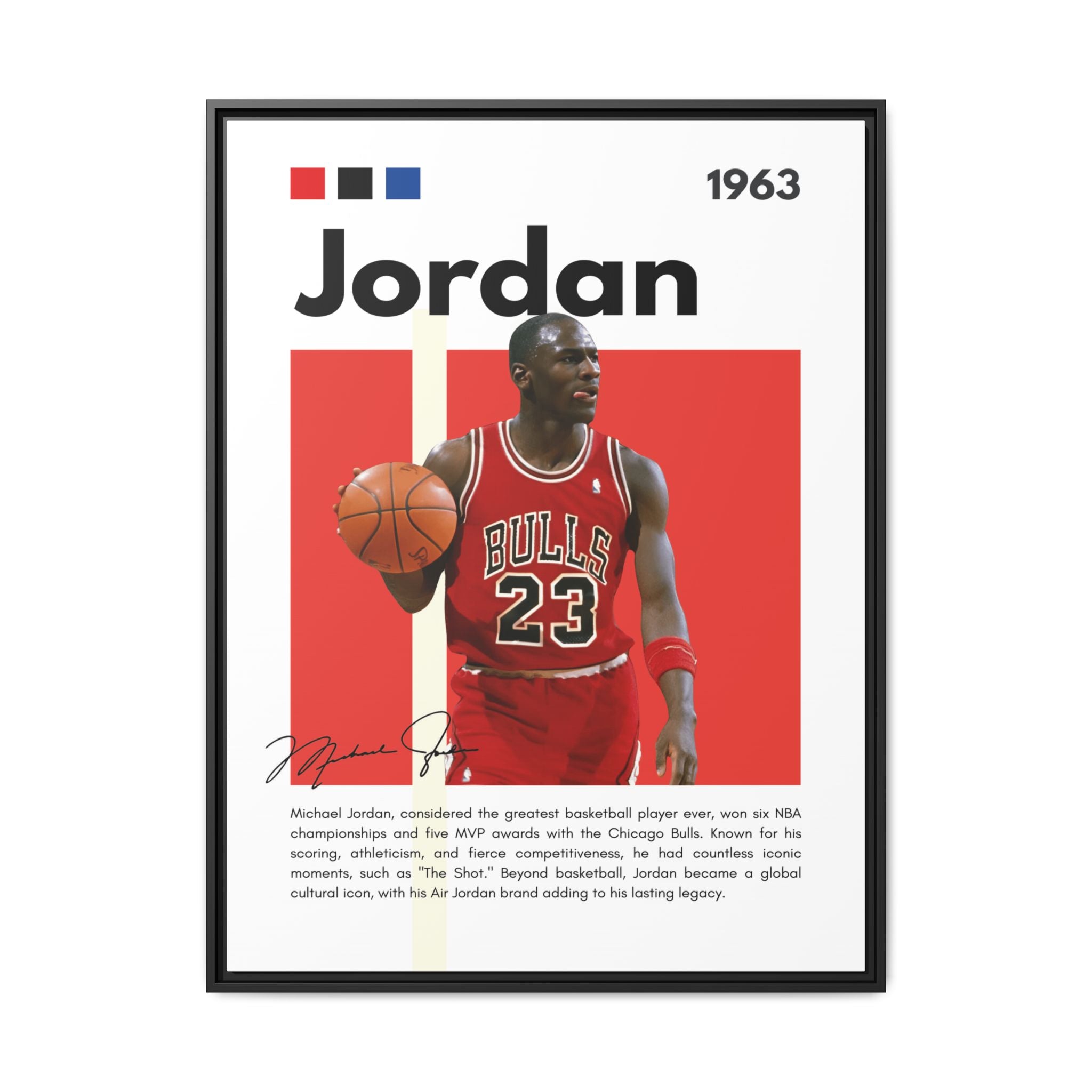 Air Jordan - Canvas Wall Art