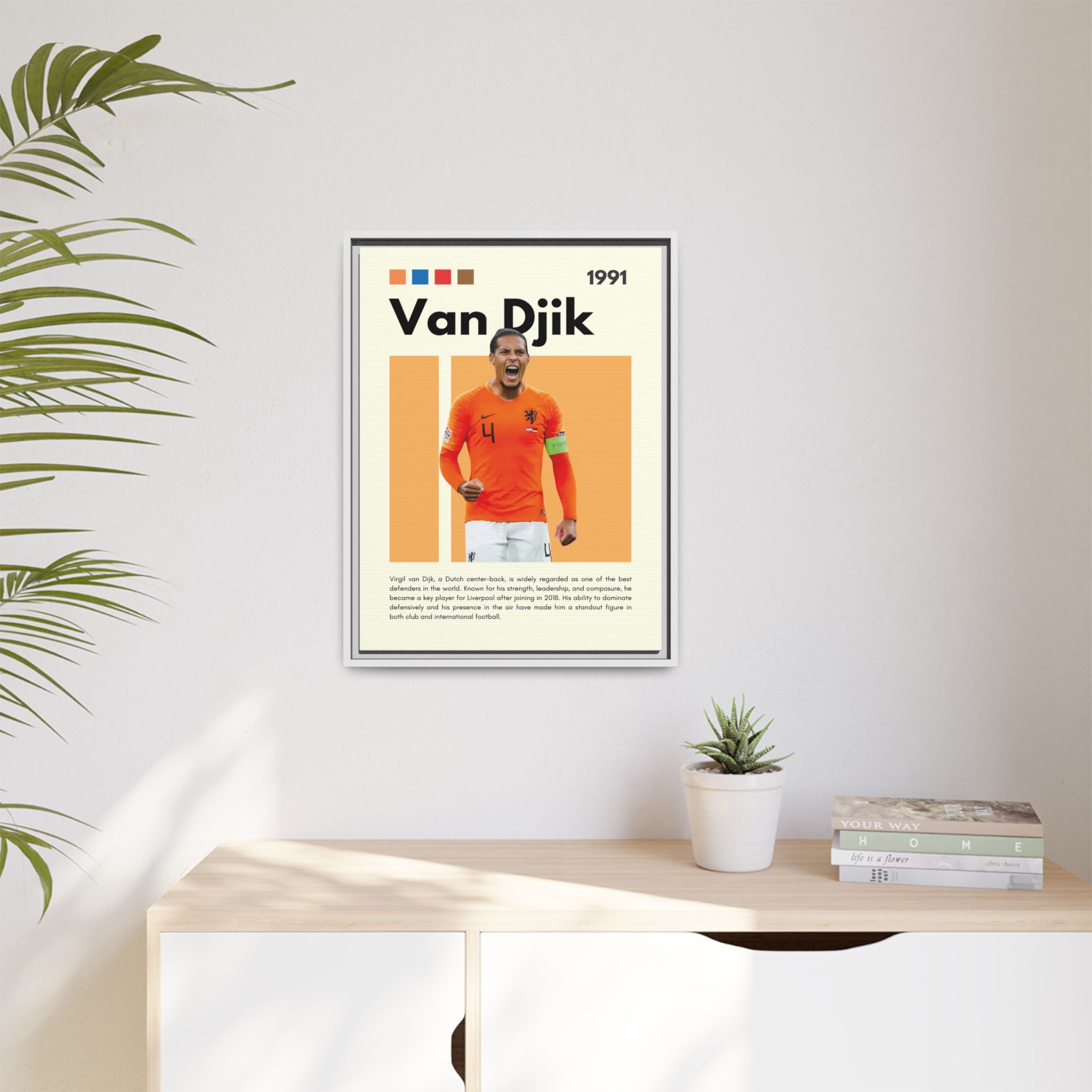 Defender of Orange - Canvas Wall Art