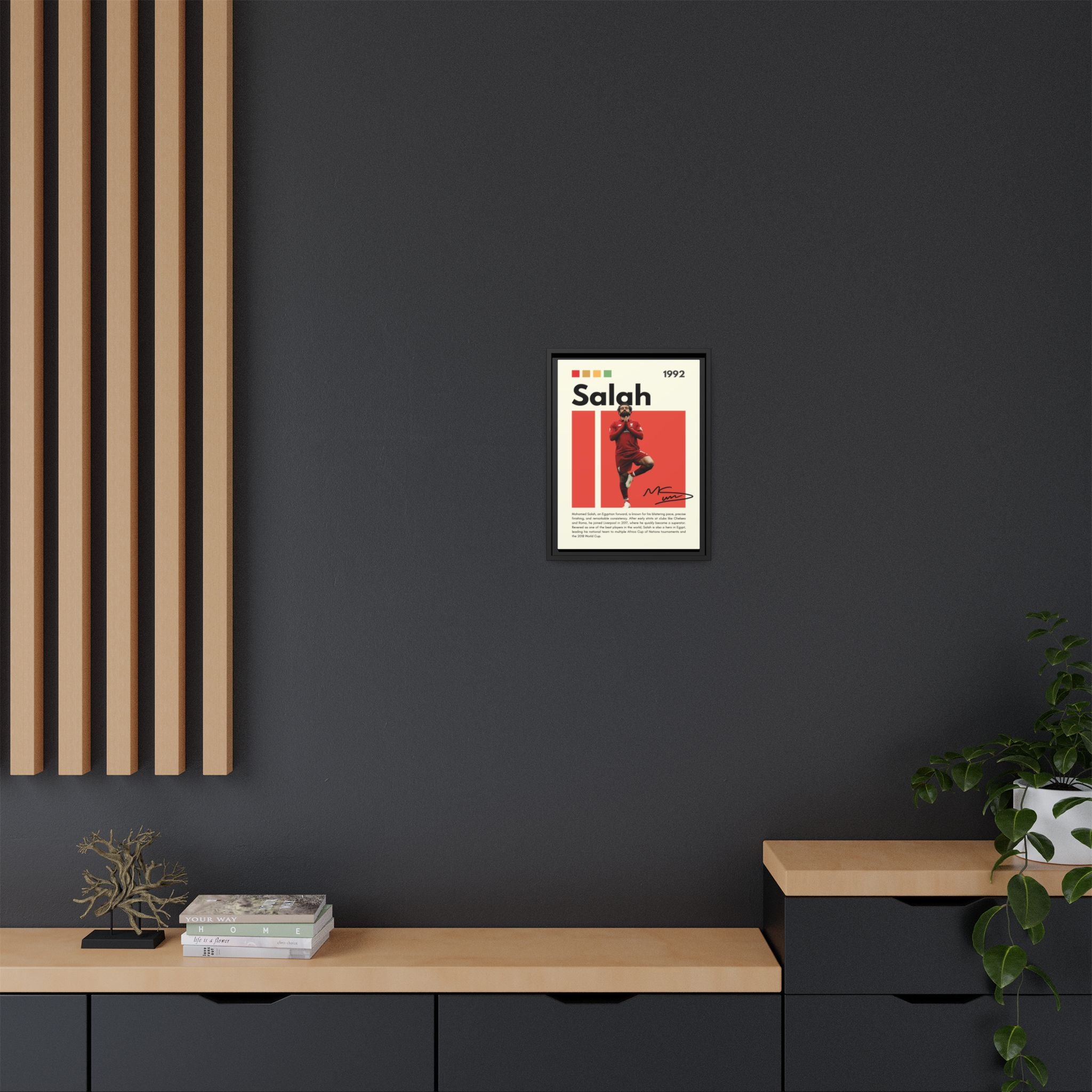 Mohamed Salah: Liverpool Legend
Egyptian King of Football
Salah's Blazing Red Journey
Iconic Forward - Canvas Wall Art