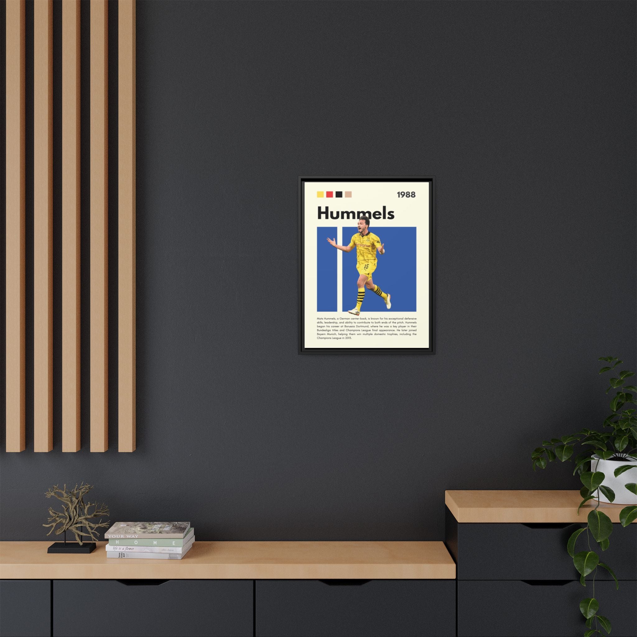 Hummels: Defensive Maestro - Canvas Wall Art