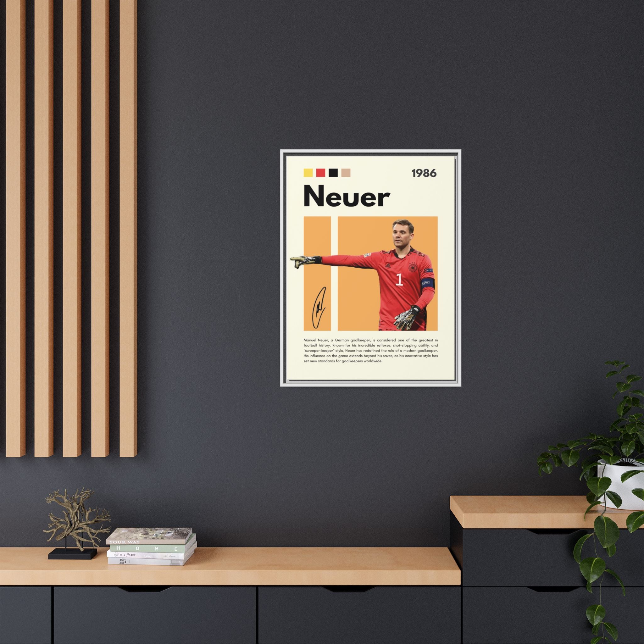 Guardian of the Goal - Canvas Wall Art
