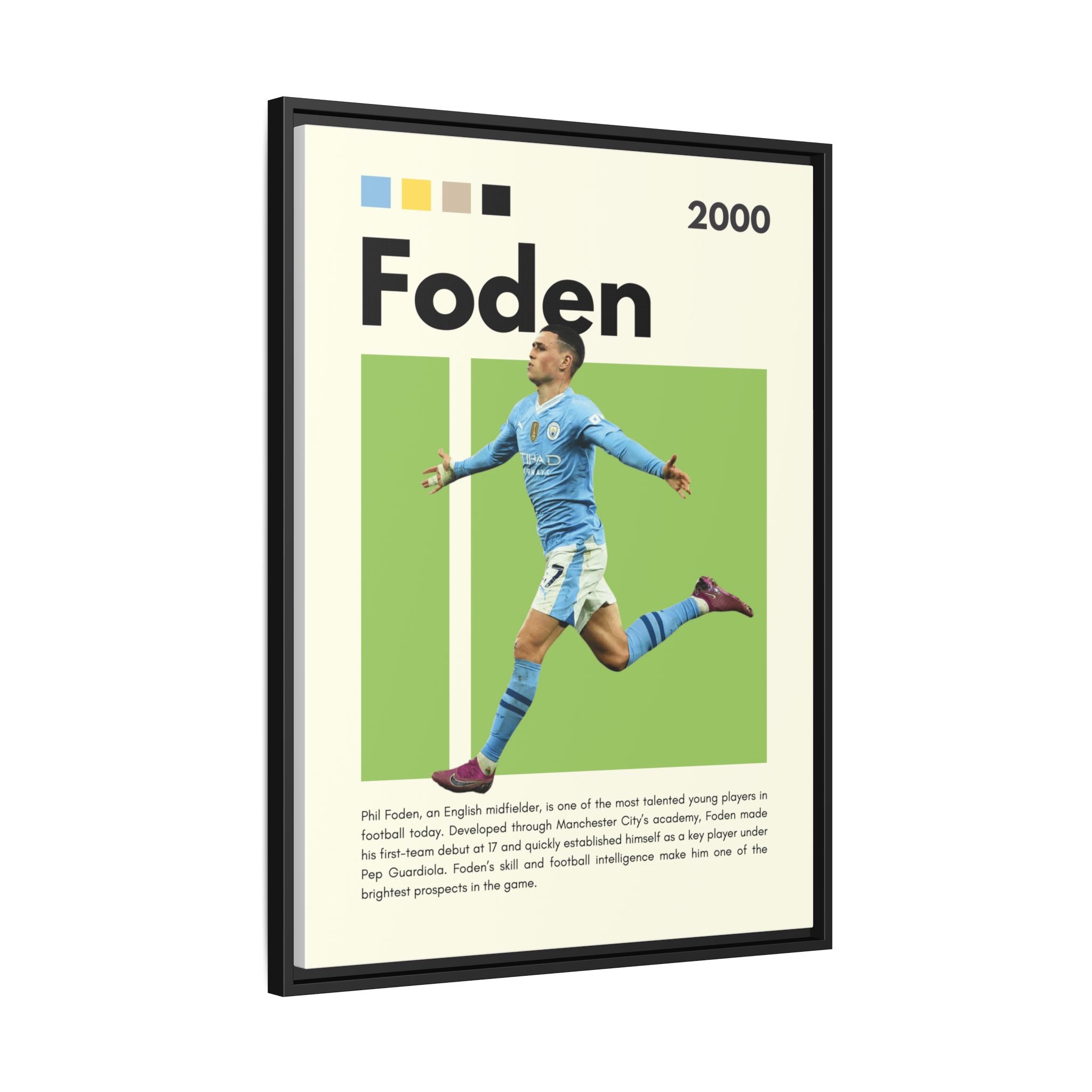 Sky Blue Prodigy - Canvas Wall Art