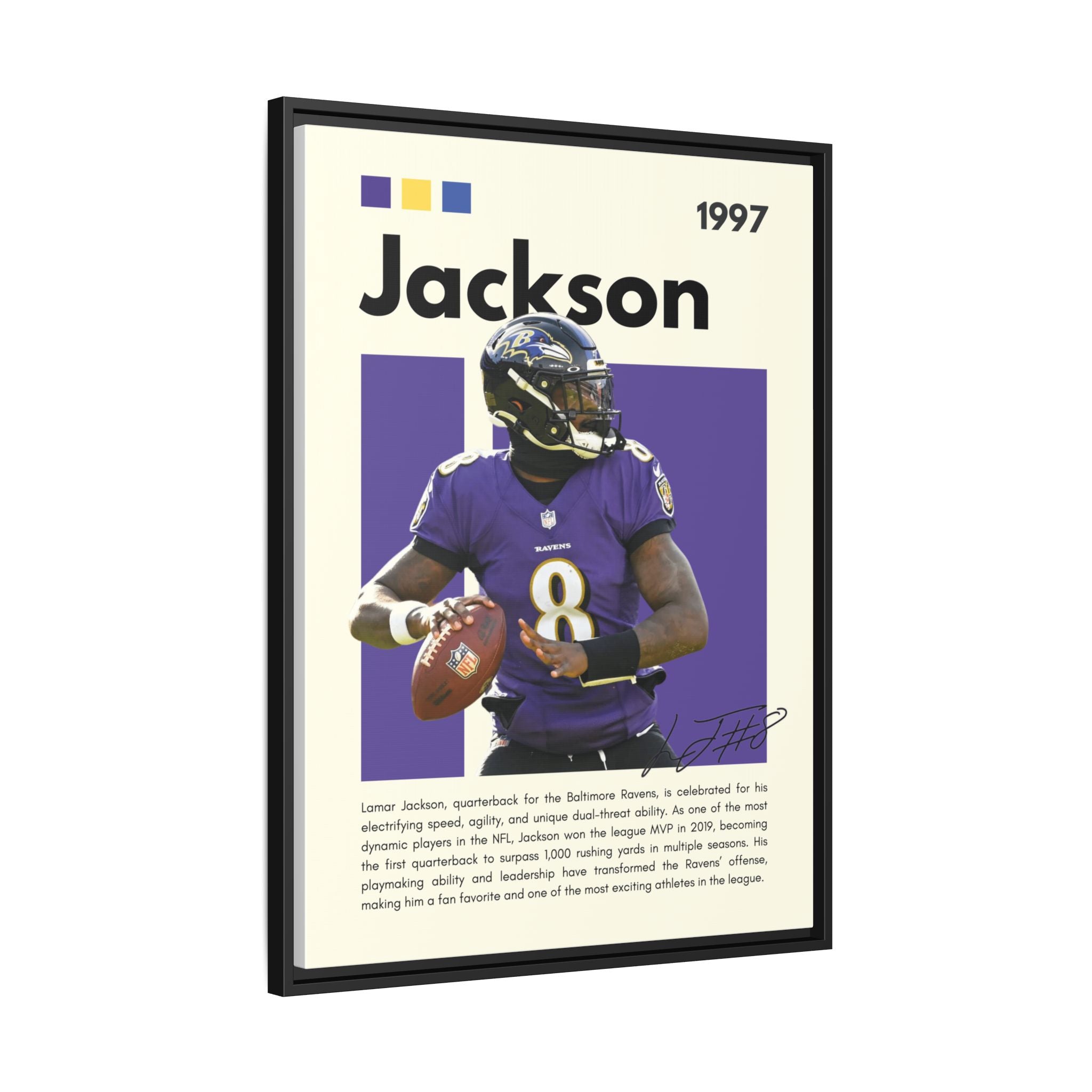 Lamar Lightning - Canvas Wall Art
