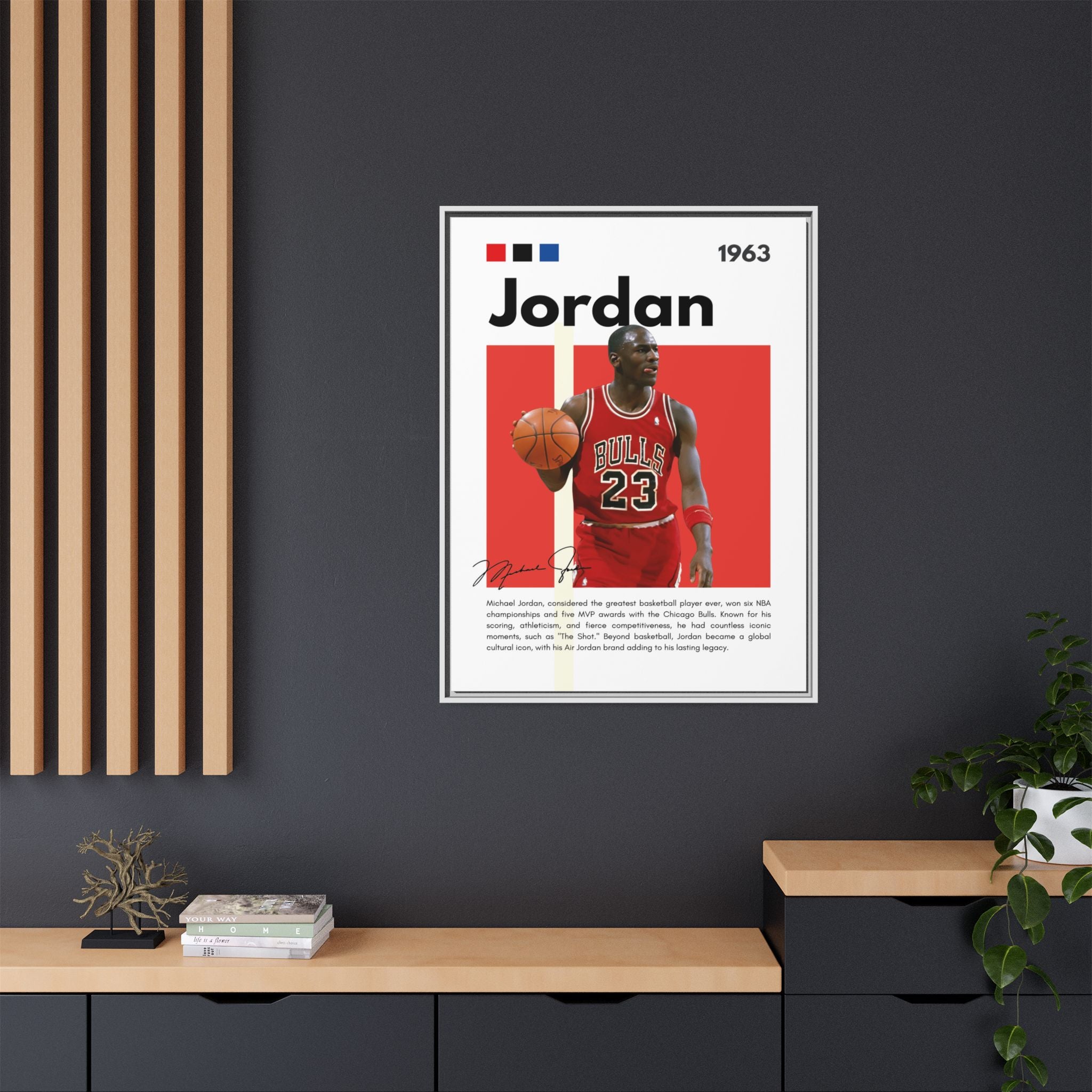 Air Jordan - Canvas Wall Art