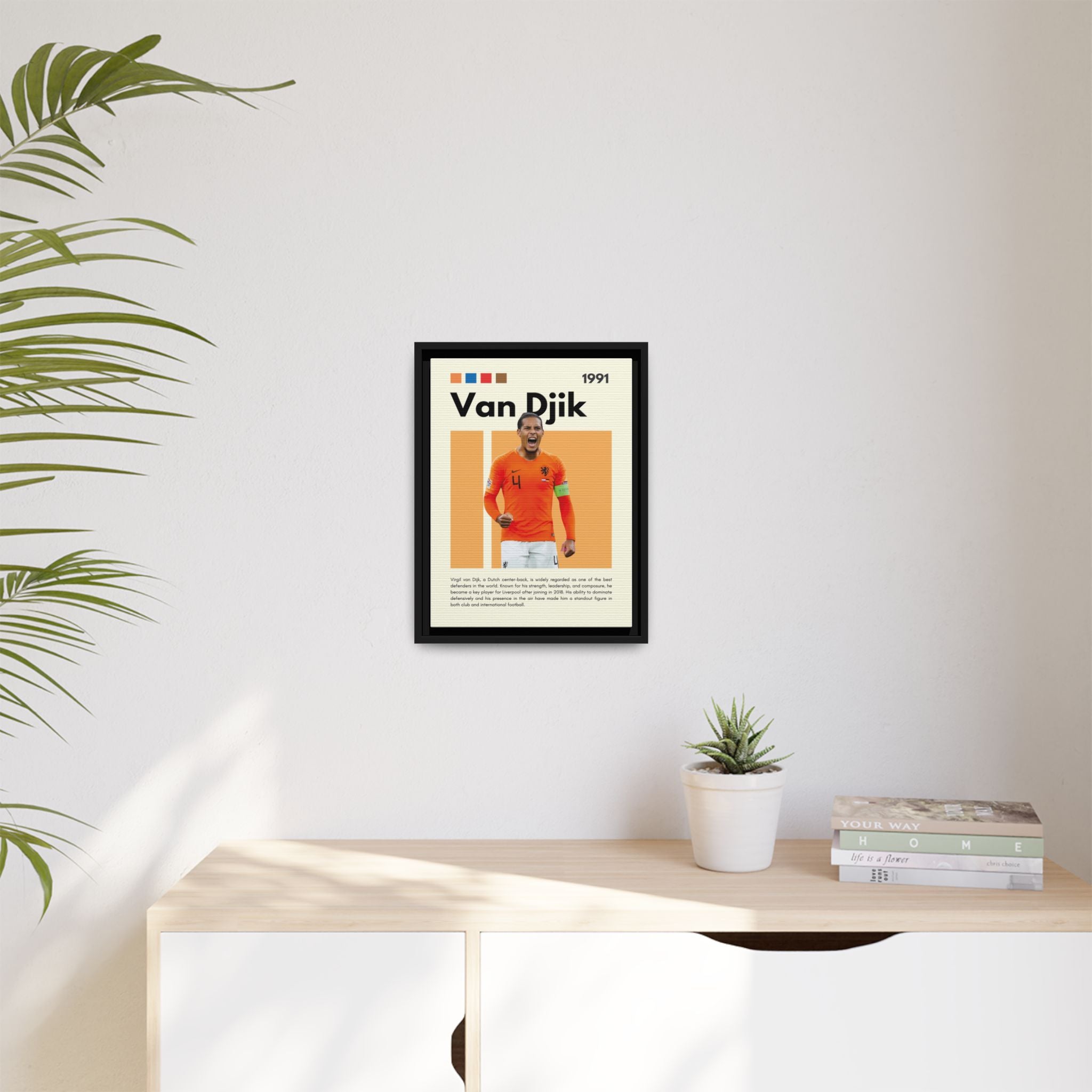 Defender of Orange - Canvas Wall Art