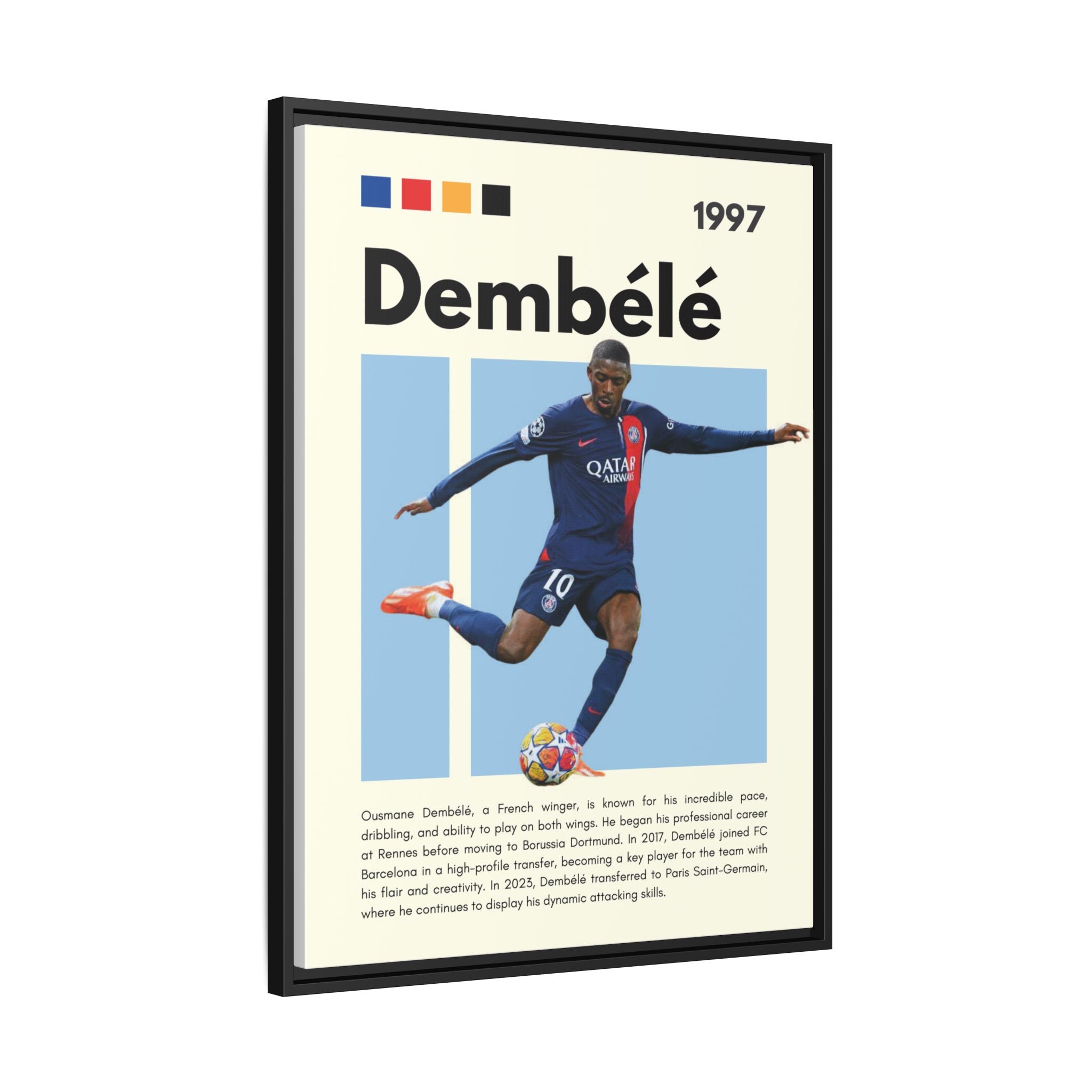 Dembélé - Canvas Wall Art