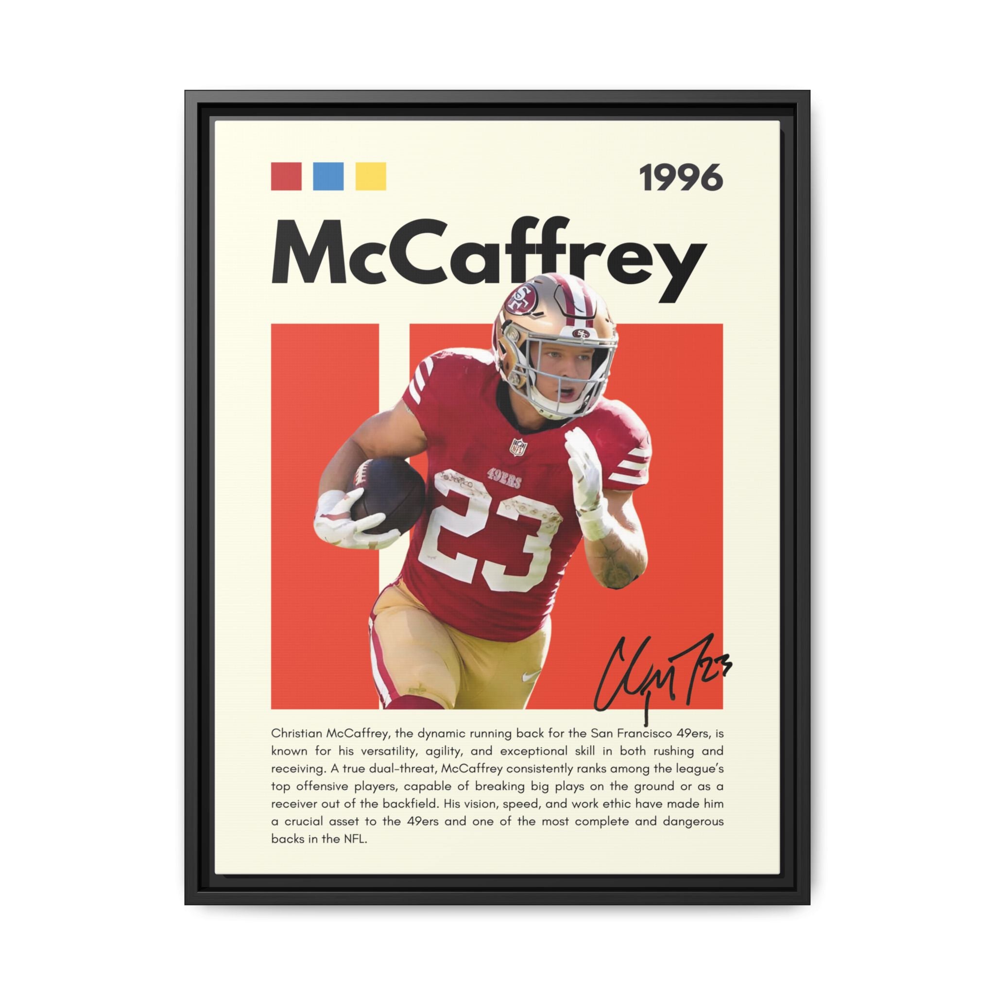 McCaffrey Momentum - Canvas Wall Art