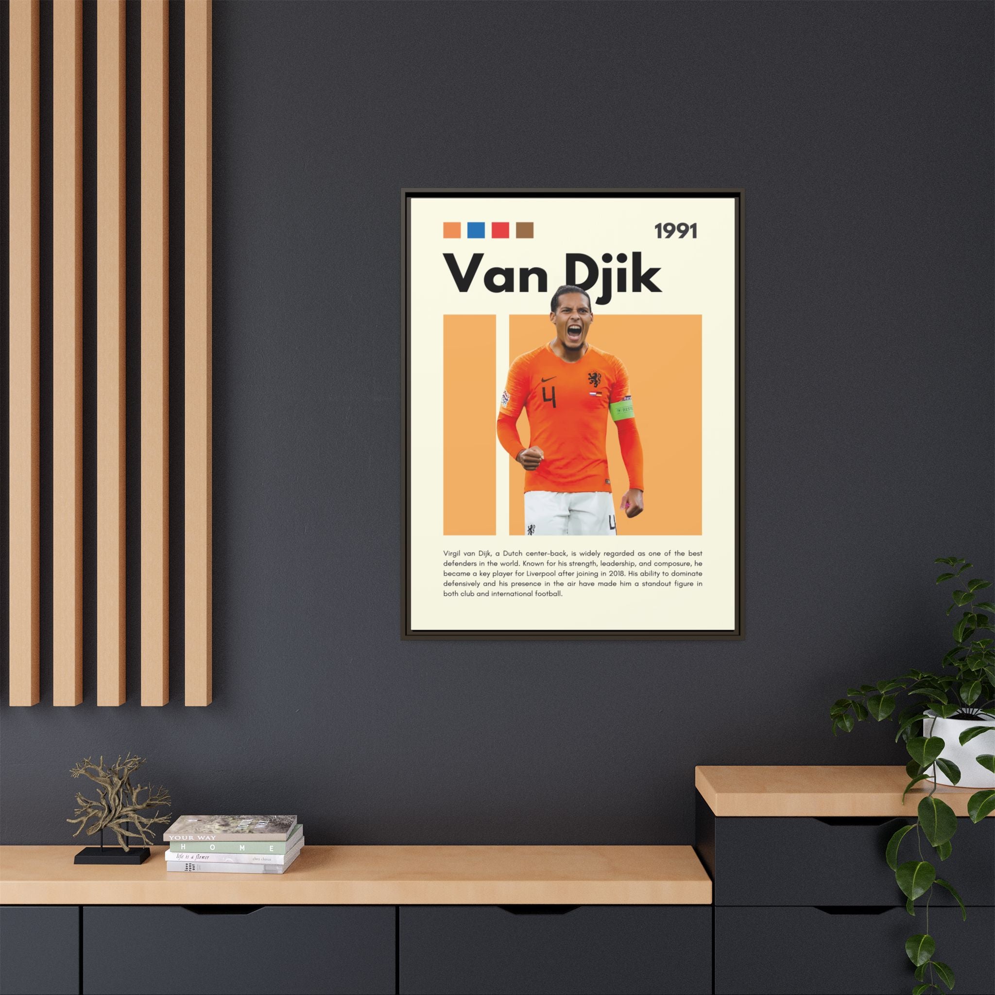Defender of Orange - Canvas Wall Art