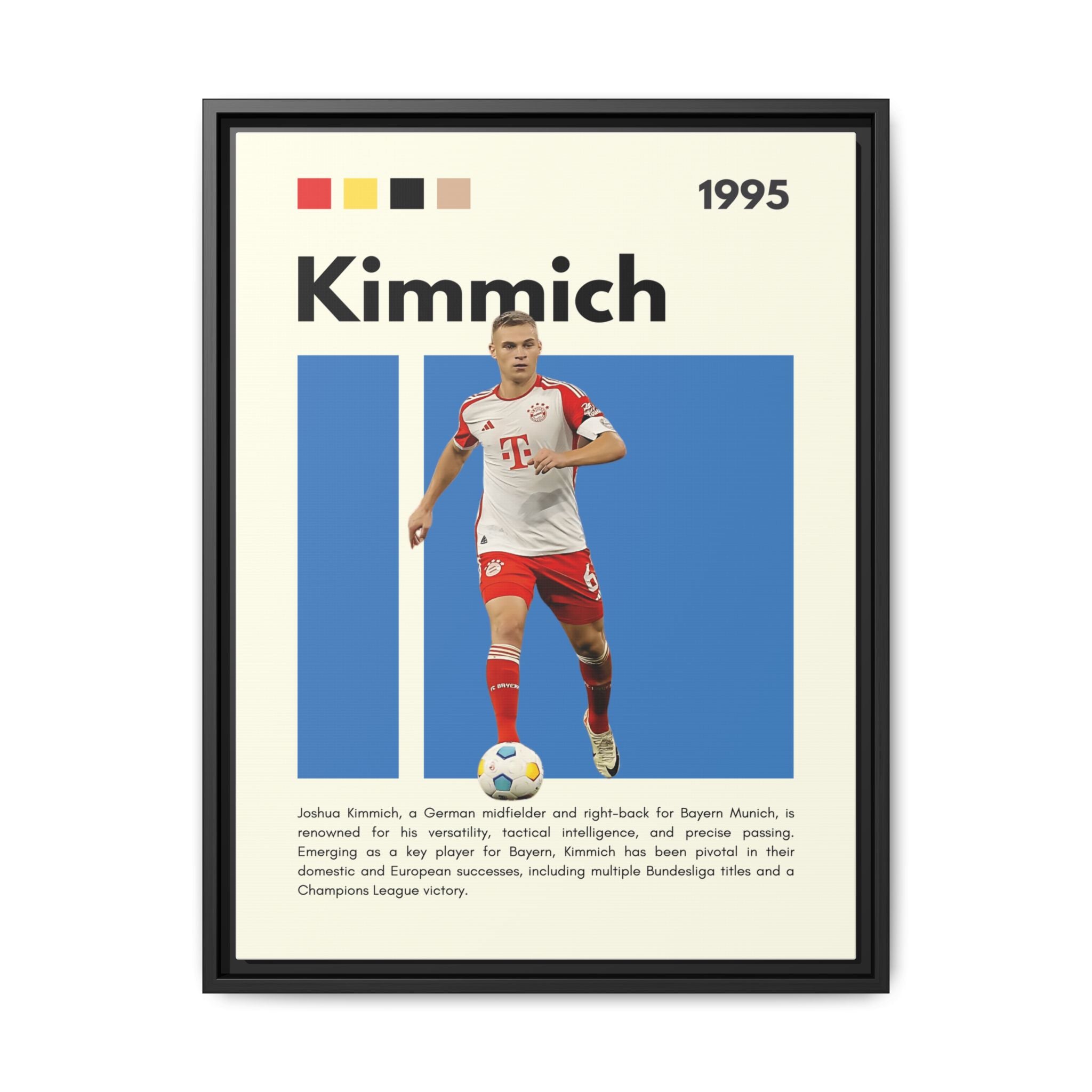 Bayern's Midfield Maestro - Canvas Wall Art