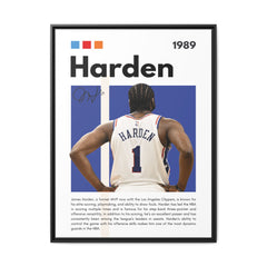 Harden's Stride - Canvas Wall Art