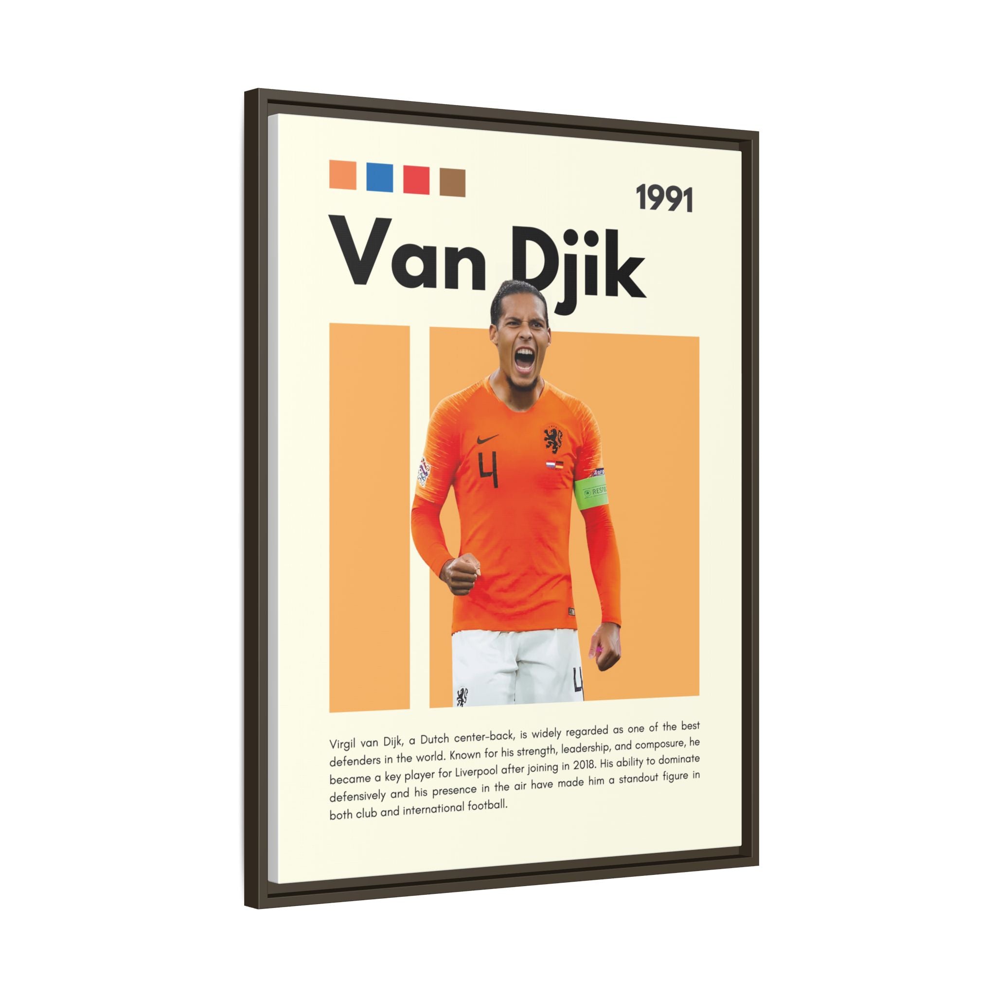 Defender of Orange - Canvas Wall Art