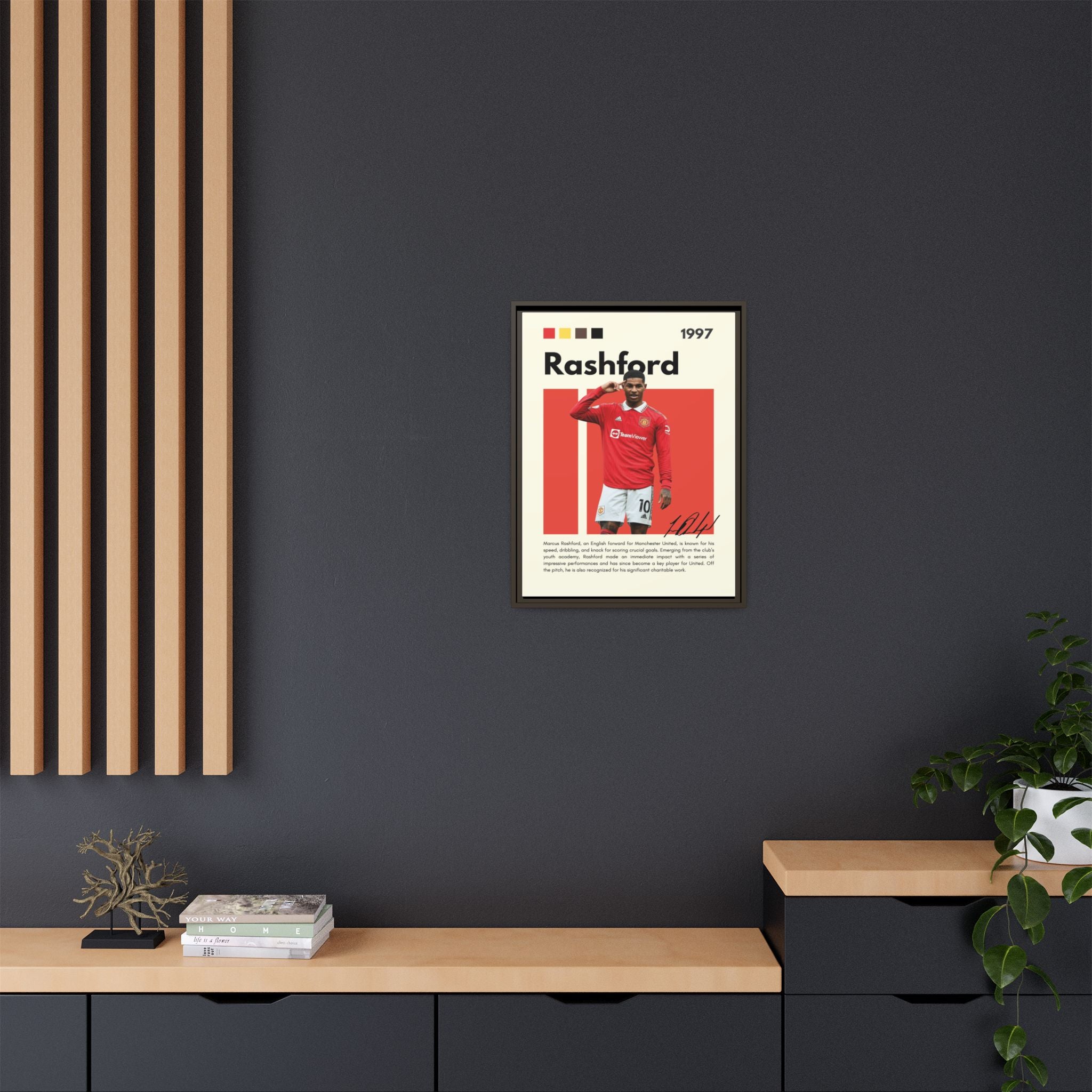 Red Thunder - Canvas Wall Art