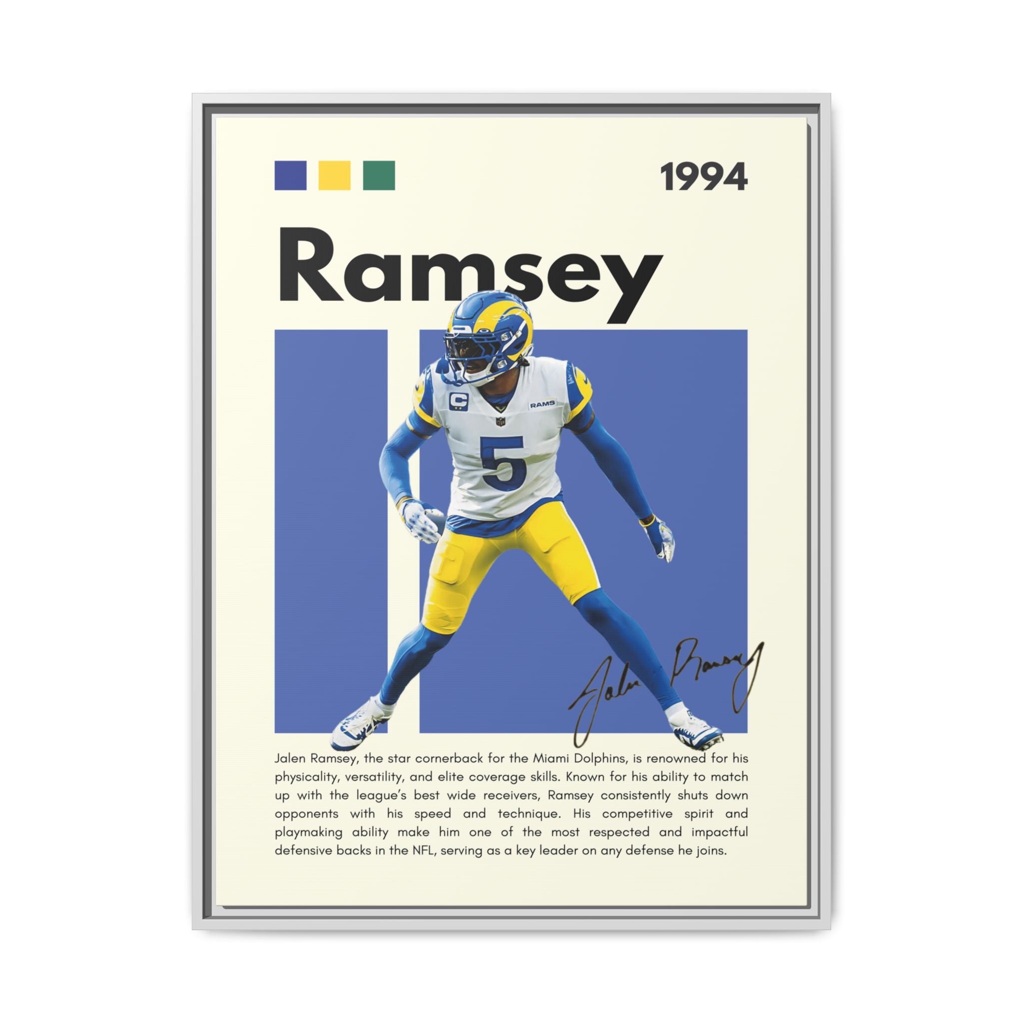 Ramsey's Reign - Canvas Wall Art