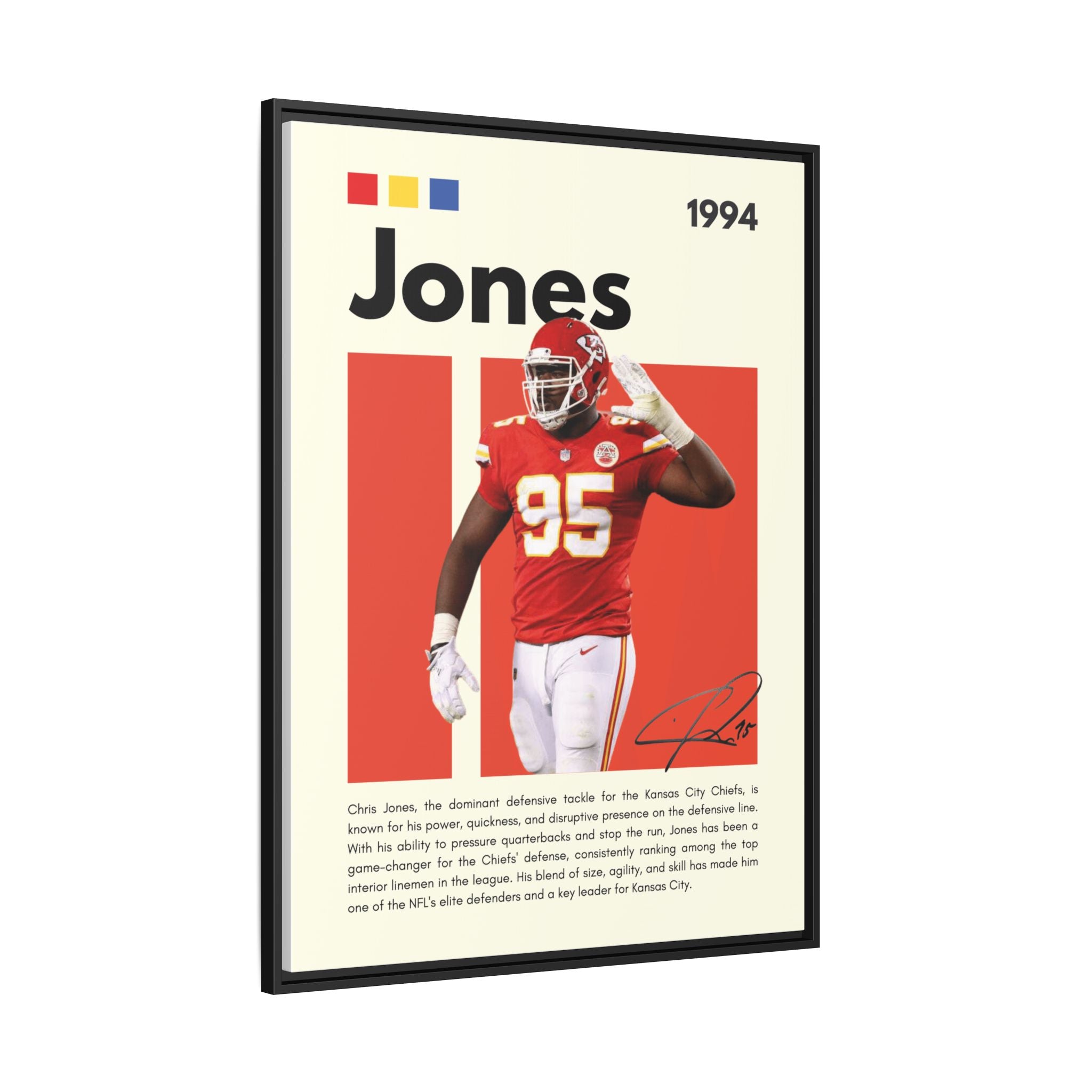 Chiefs Power - Canvas Wall Art