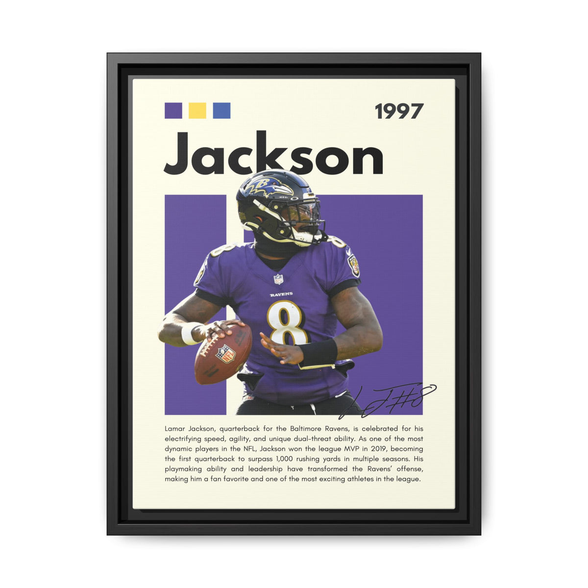 Lamar Lightning - Canvas Wall Art