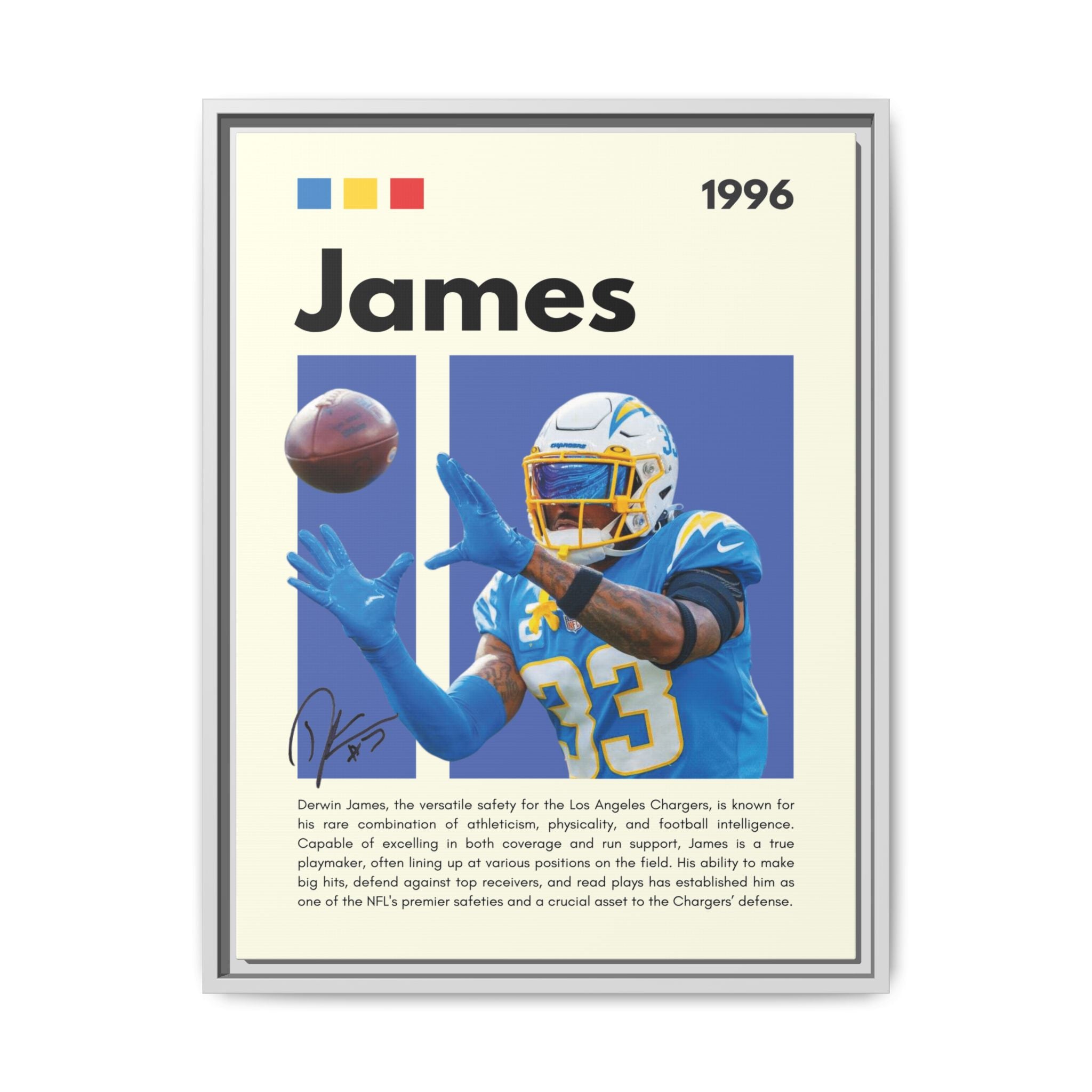 Derwin's Defensive Dominance - Canvas Wall Art