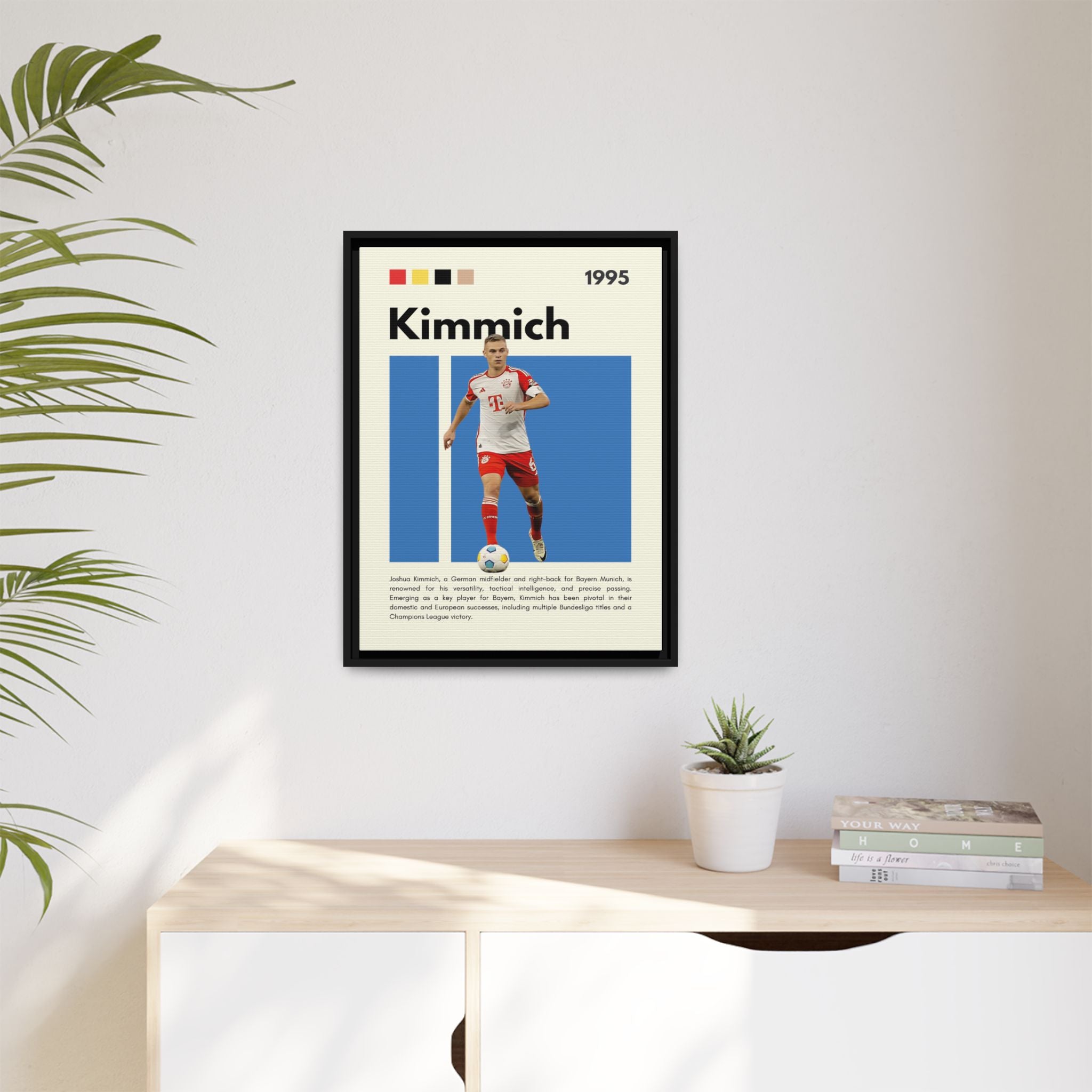 Bayern's Midfield Maestro - Canvas Wall Art