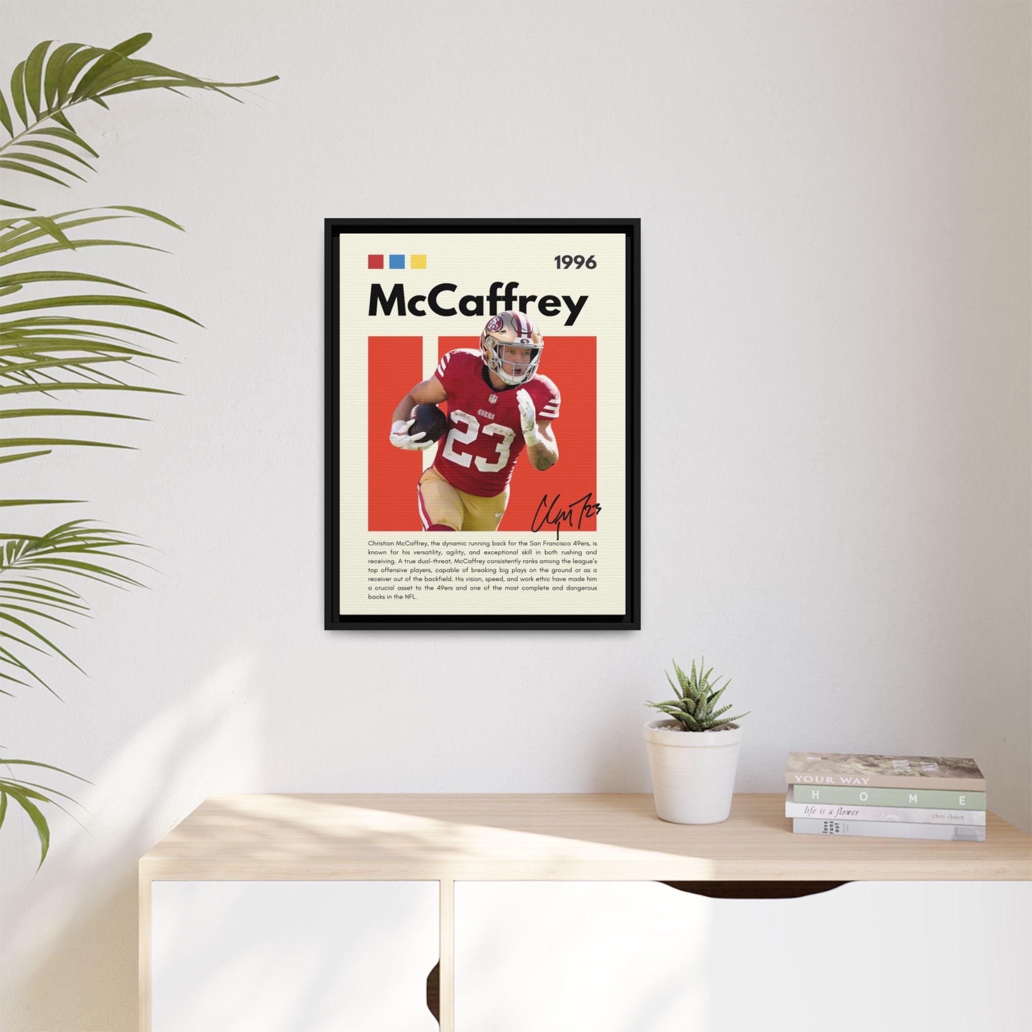 McCaffrey Momentum - Canvas Wall Art