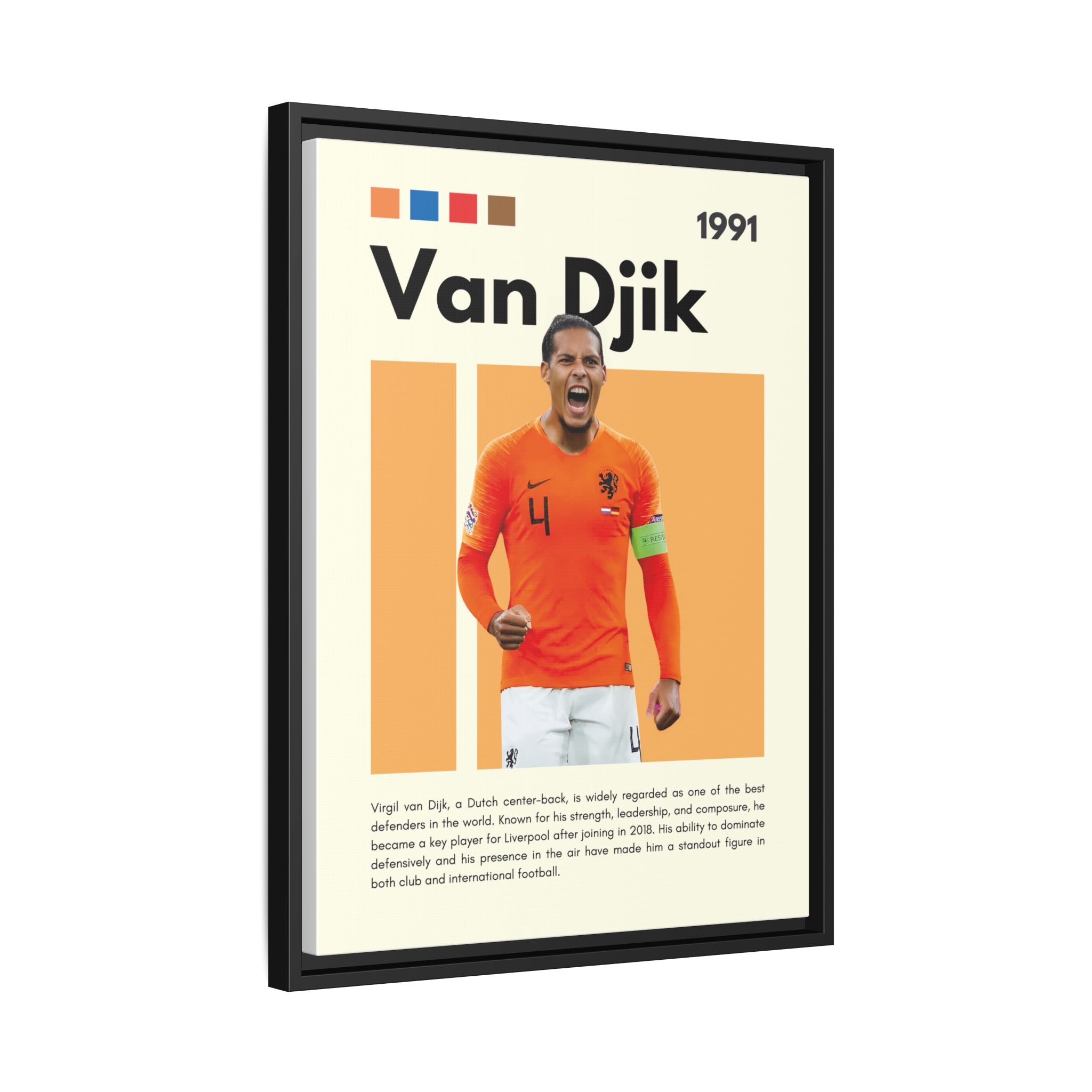 Defender of Orange - Canvas Wall Art