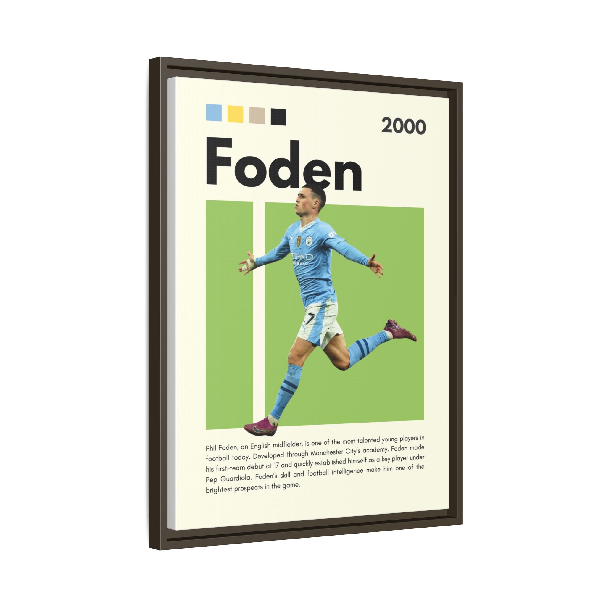 Sky Blue Prodigy - Canvas Wall Art