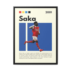 Saka Soars - Canvas Wall Art
